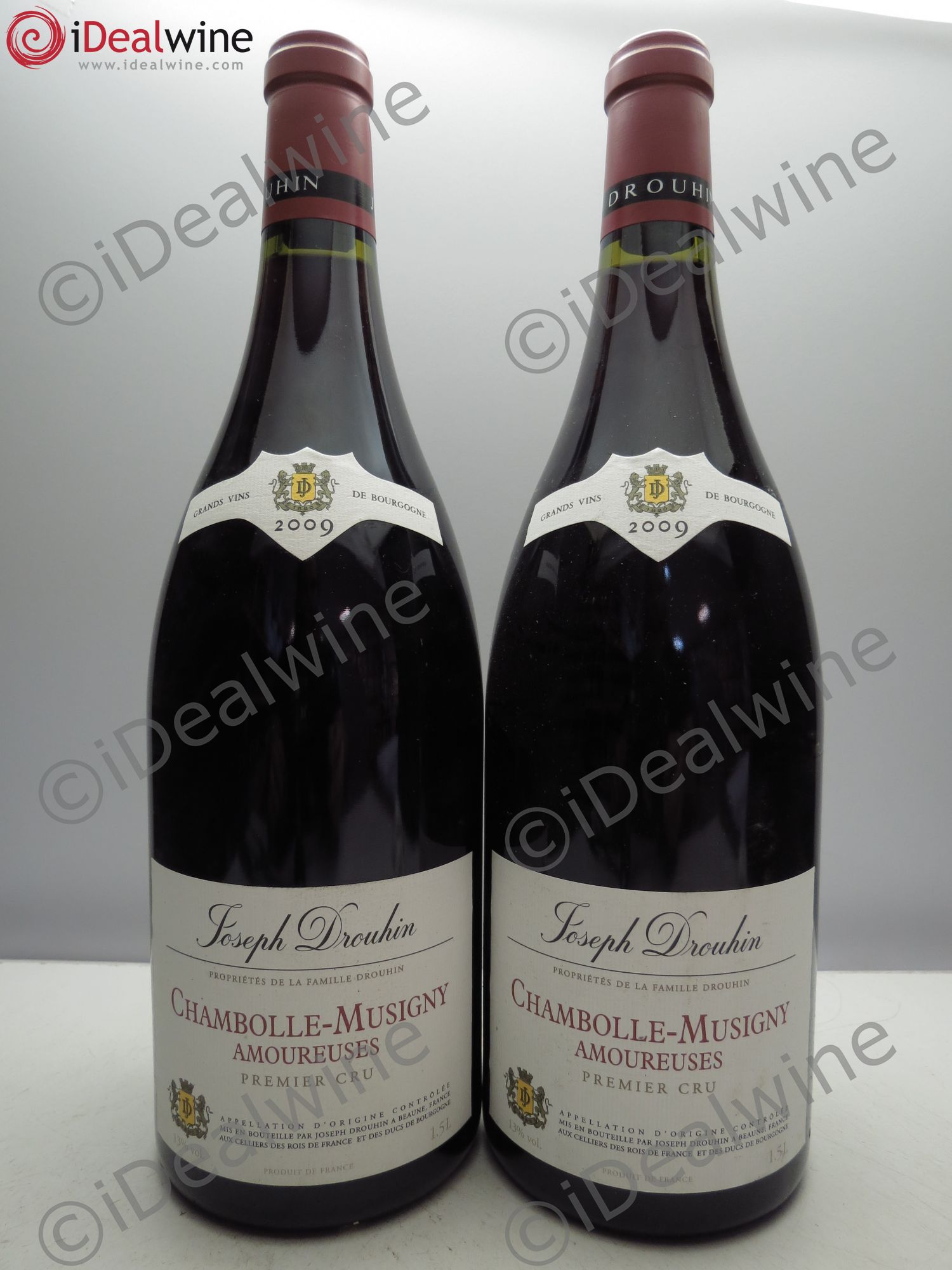 Chambolle-Musigny 1er Cru Les Amoureuses Joseph Drouhin 2009 - Lot de 2 magnums - 0
