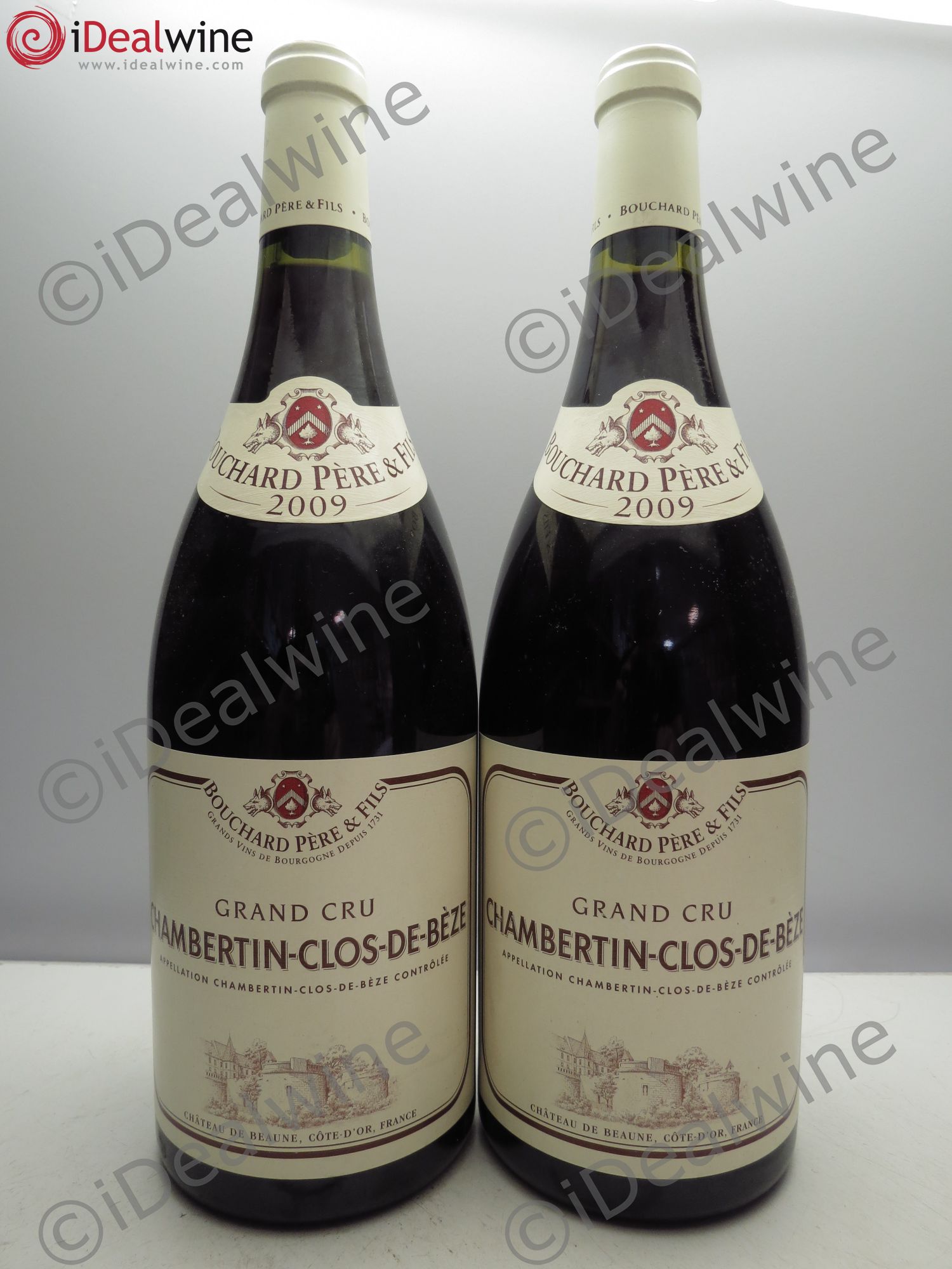 Chambertin Clos de Bèze Grand Cru Bouchard Père & Fils 2009 - Lot de 2 magnums - 0