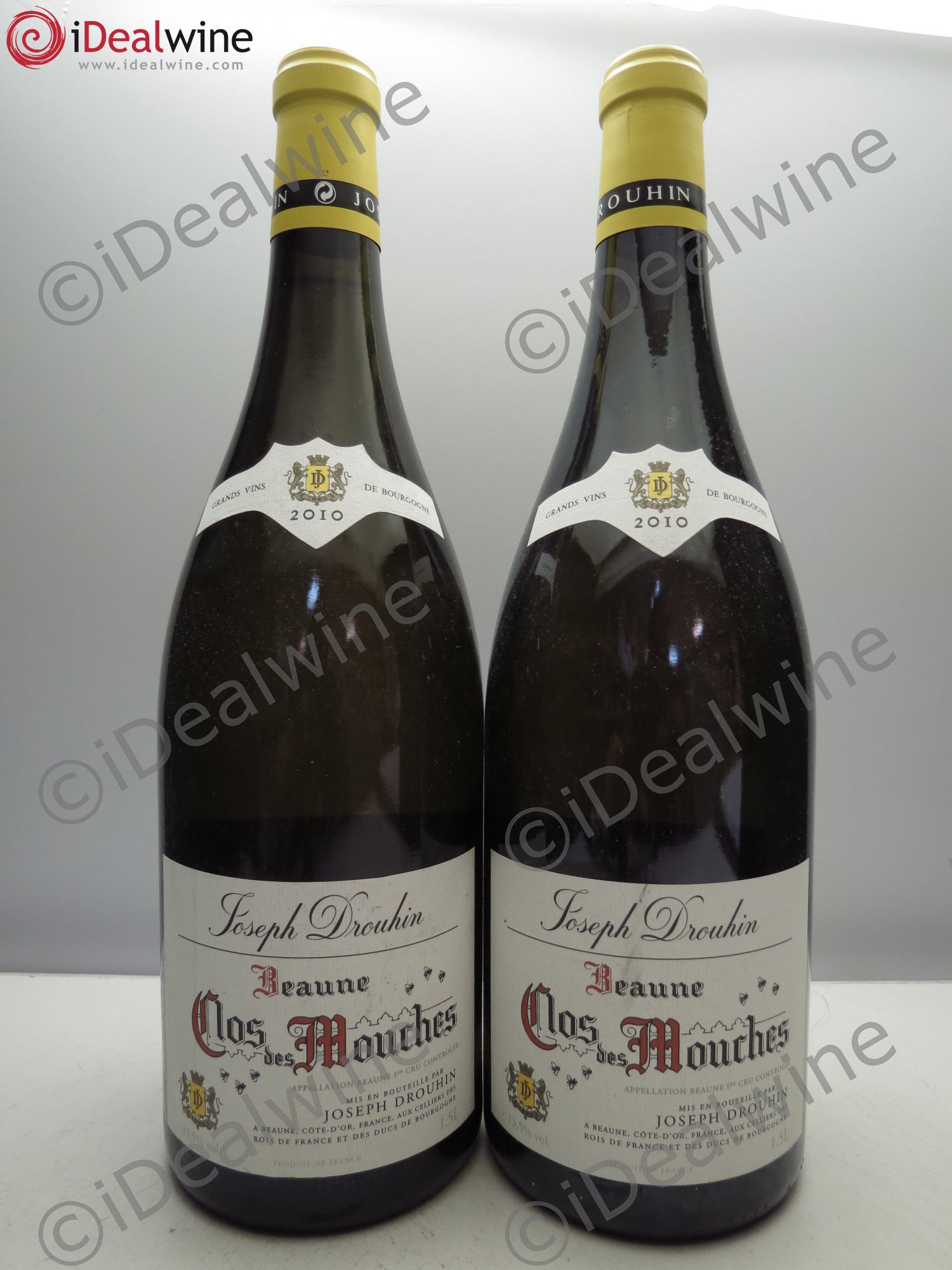 Beaune 1er Cru Clos des Mouches Joseph Drouhin 2010 - Lot de 2 magnums - 0