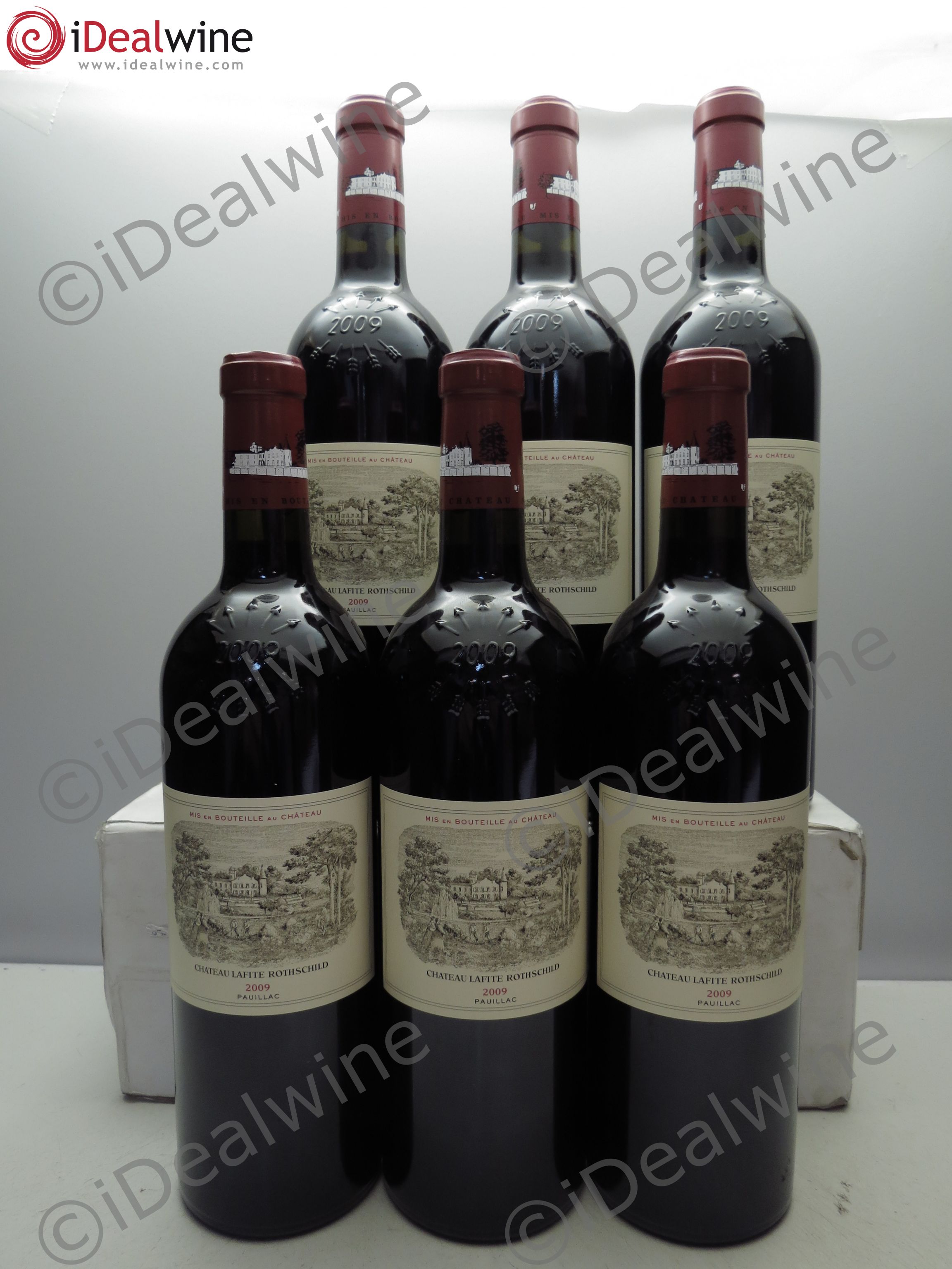 Château Lafite Rothschild 1er Grand Cru Classé 2009 - Lot de 6 bouteilles - 0