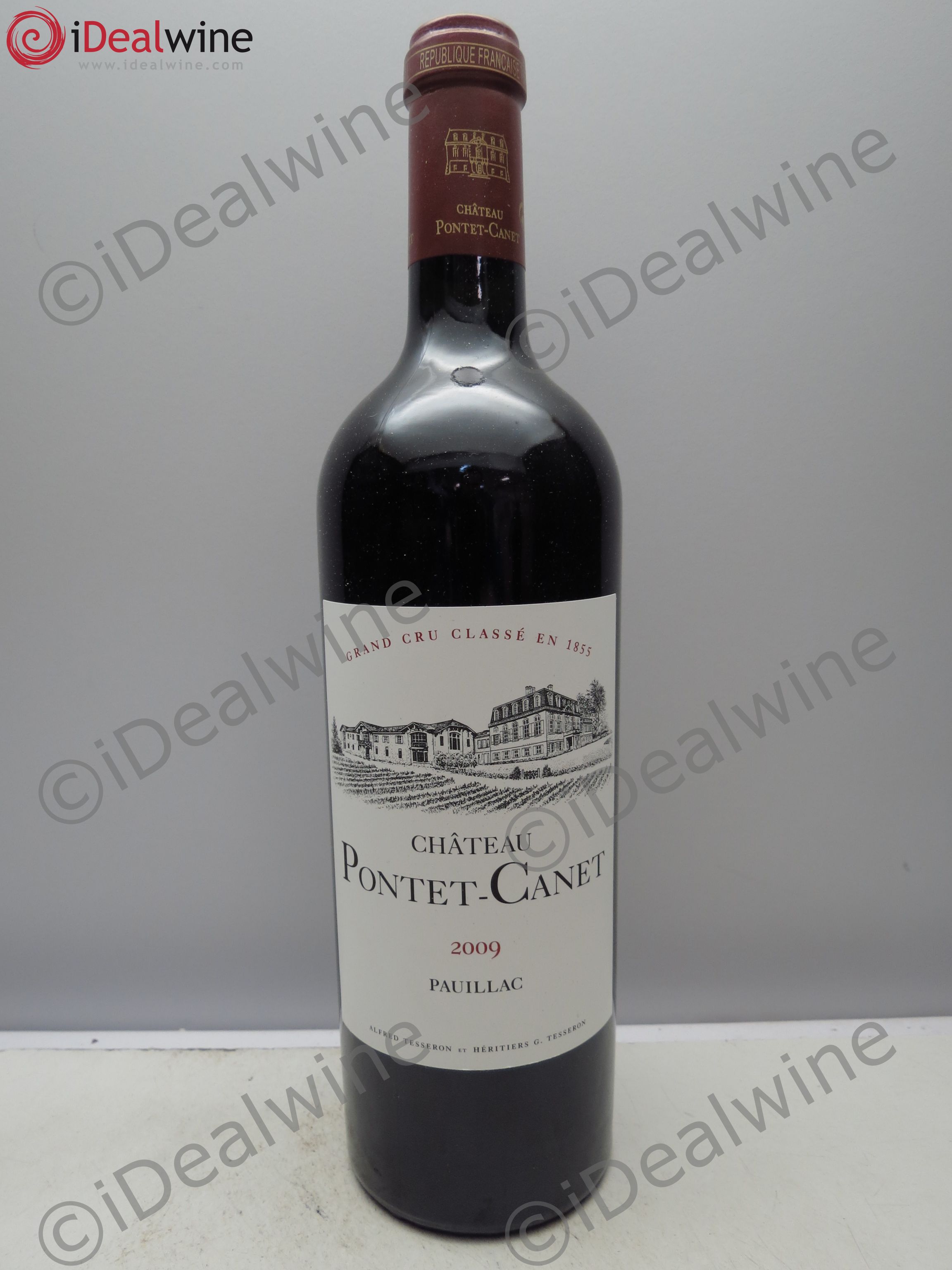 Château Pontet Canet 5ème Grand Cru Classé 2009 - Lot de 6 bouteilles - 0