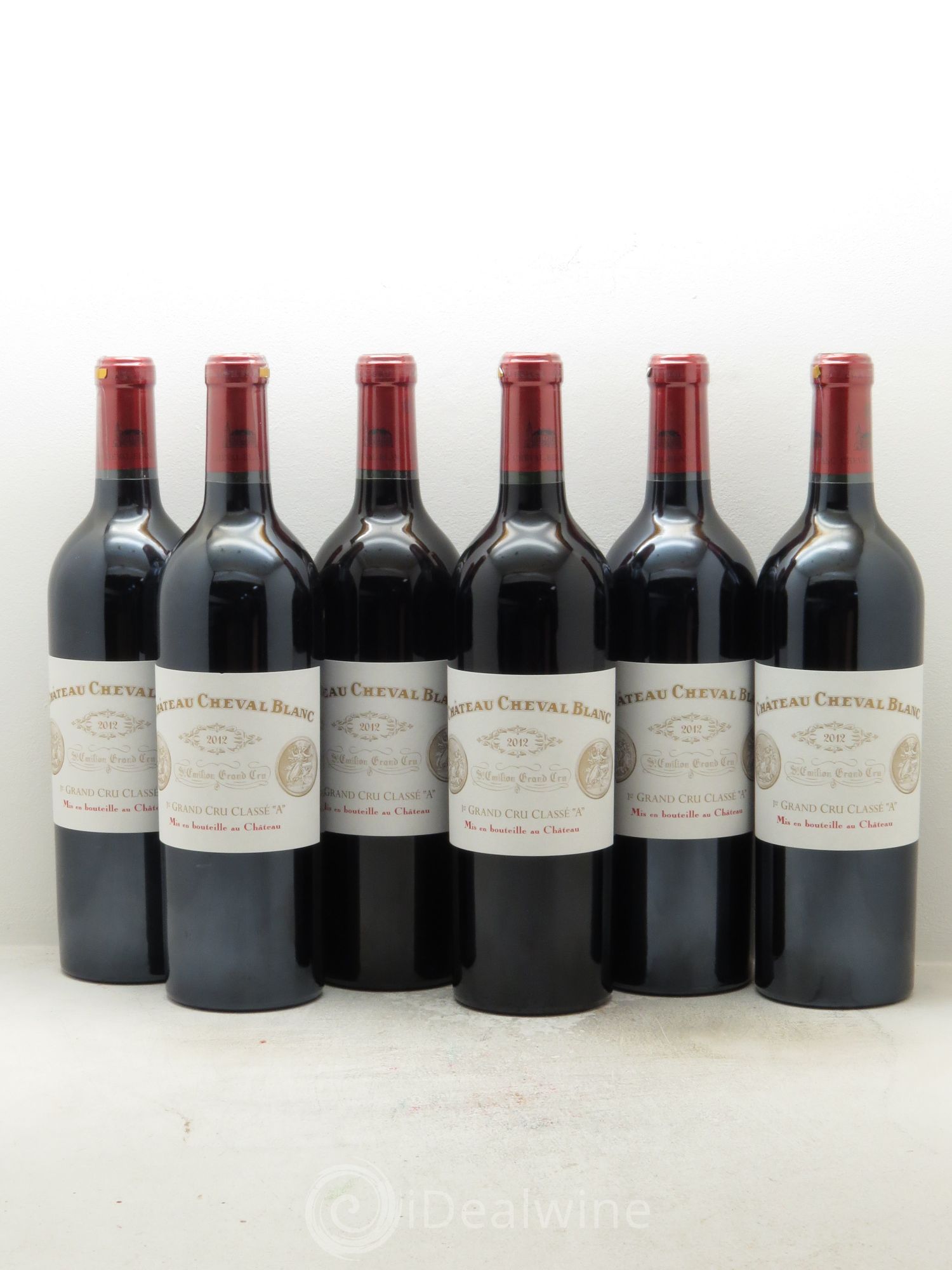 Château Cheval Blanc 1er Grand Cru Classé A 2012 - Lot de 6 bouteilles - 0