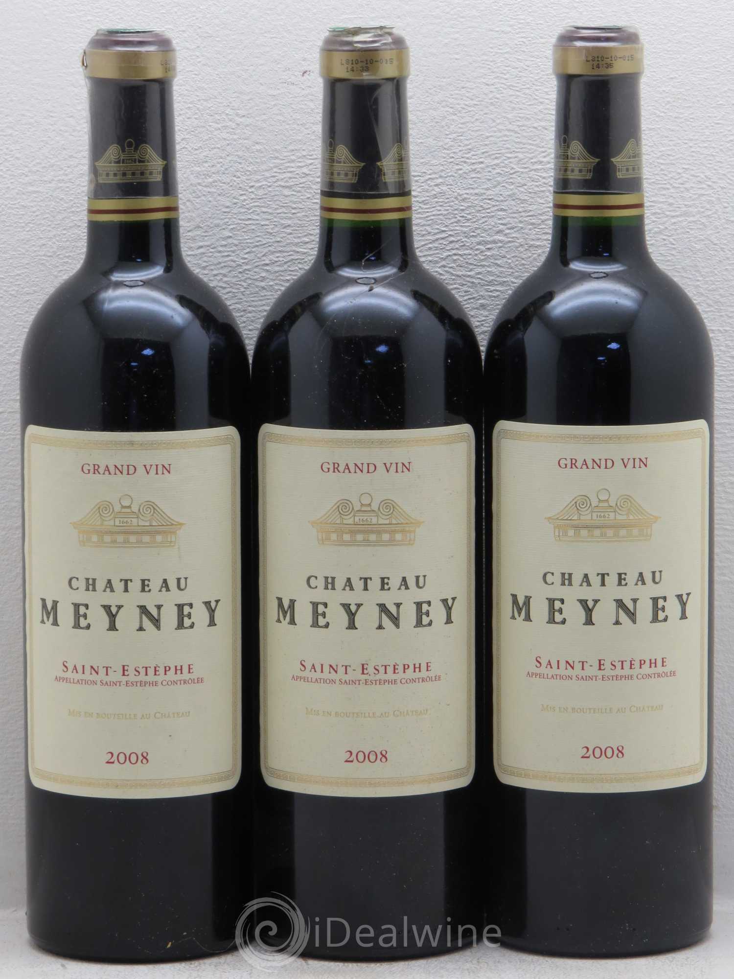 Médoc Château Meney 2008 - Posten von 6 Flaschen - 2