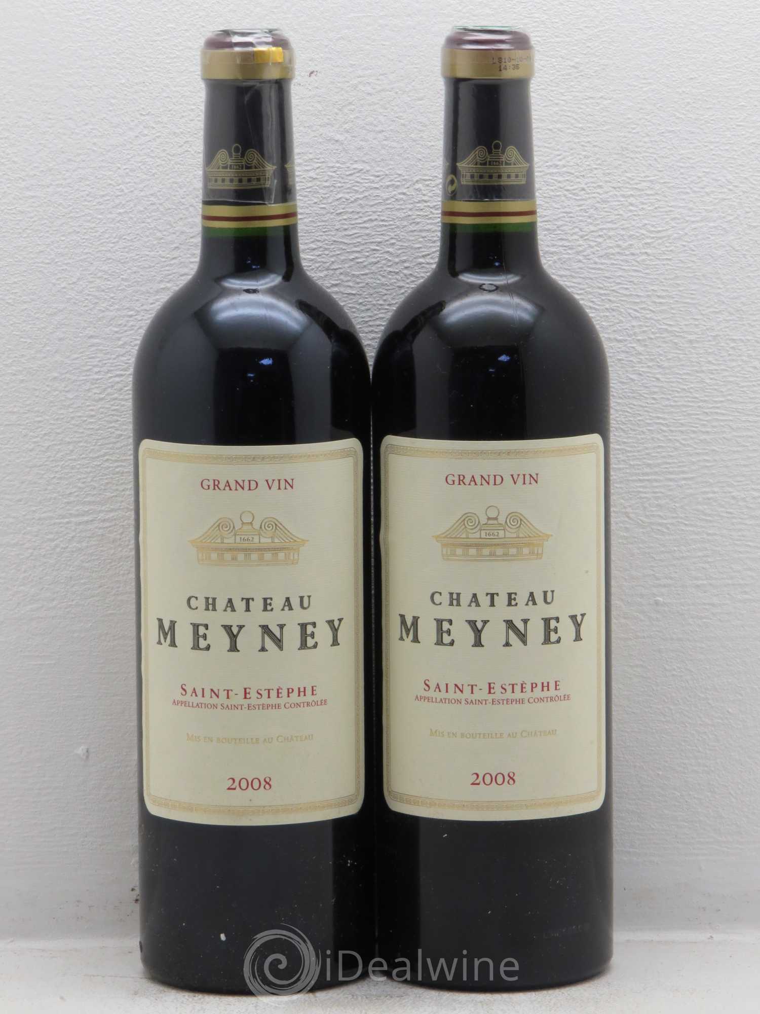 Médoc Château Meney 2008 - Posten von 2 Flaschen - 0