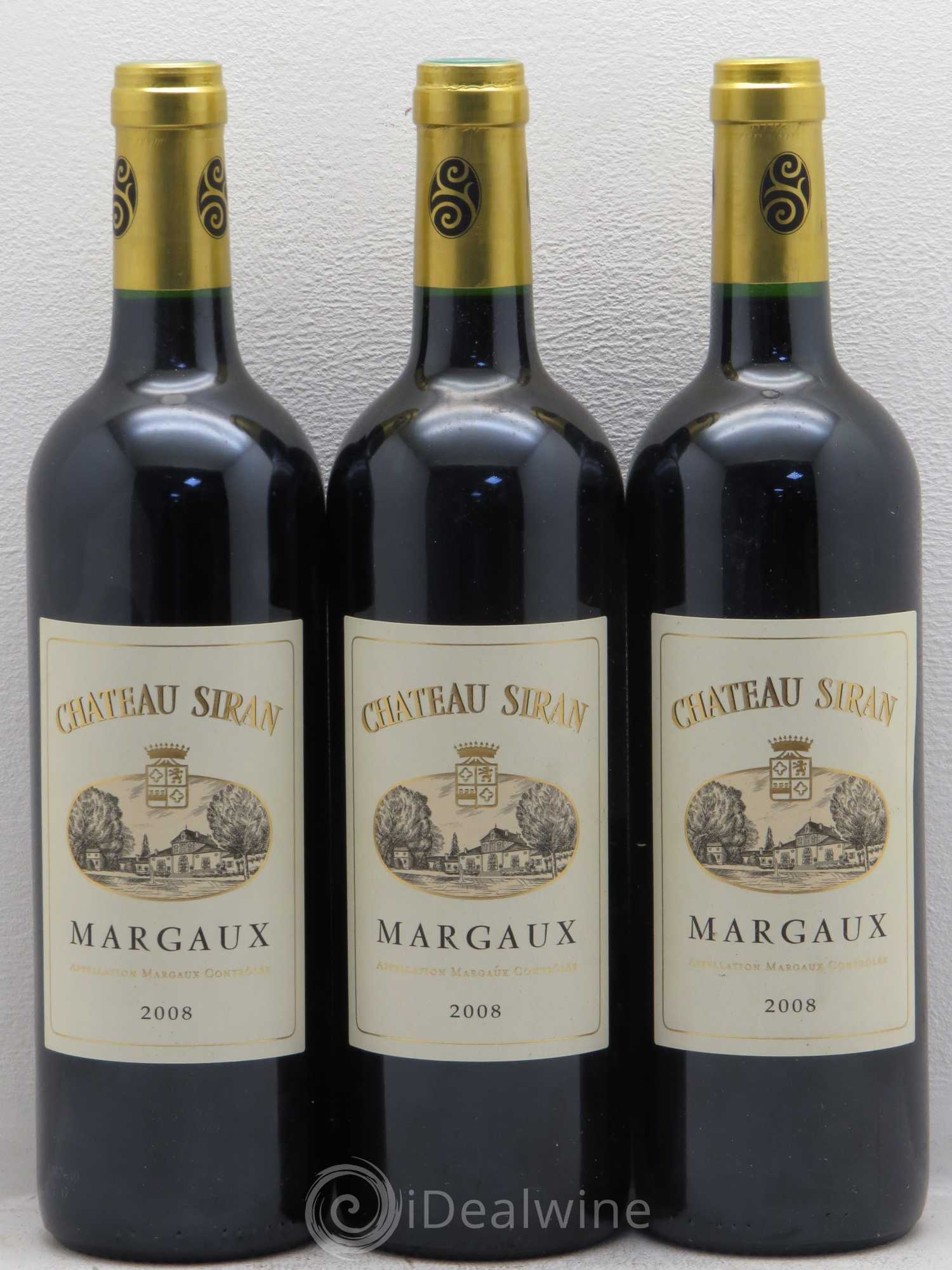 Château Siran 2008 - Lot de 6 bouteilles - 1