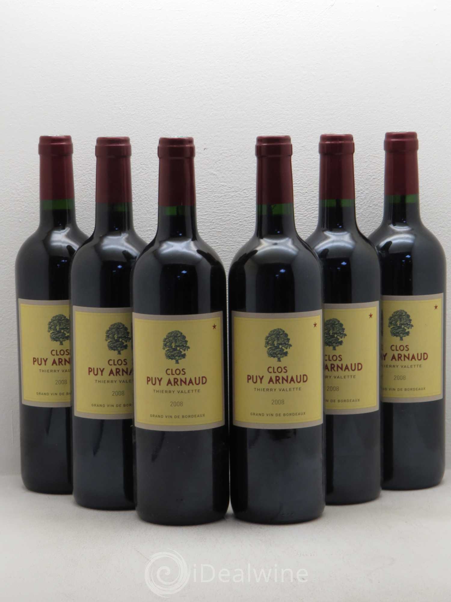Clos Puy Arnaud 2008 - Lot de 6 bouteilles - 0