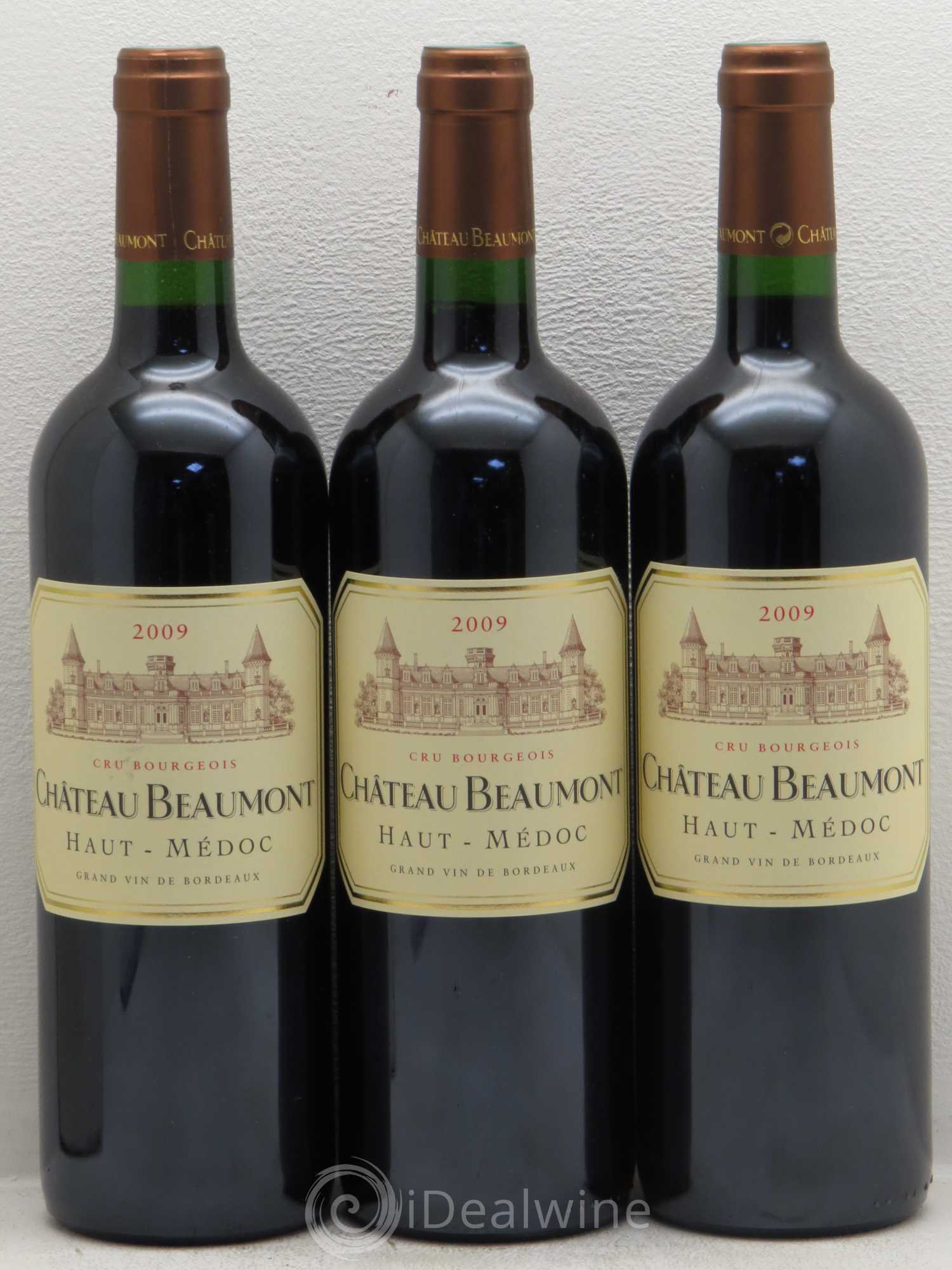 Château Beaumont Cru Bourgeois 2009 - Lot de 12 bouteilles - 1