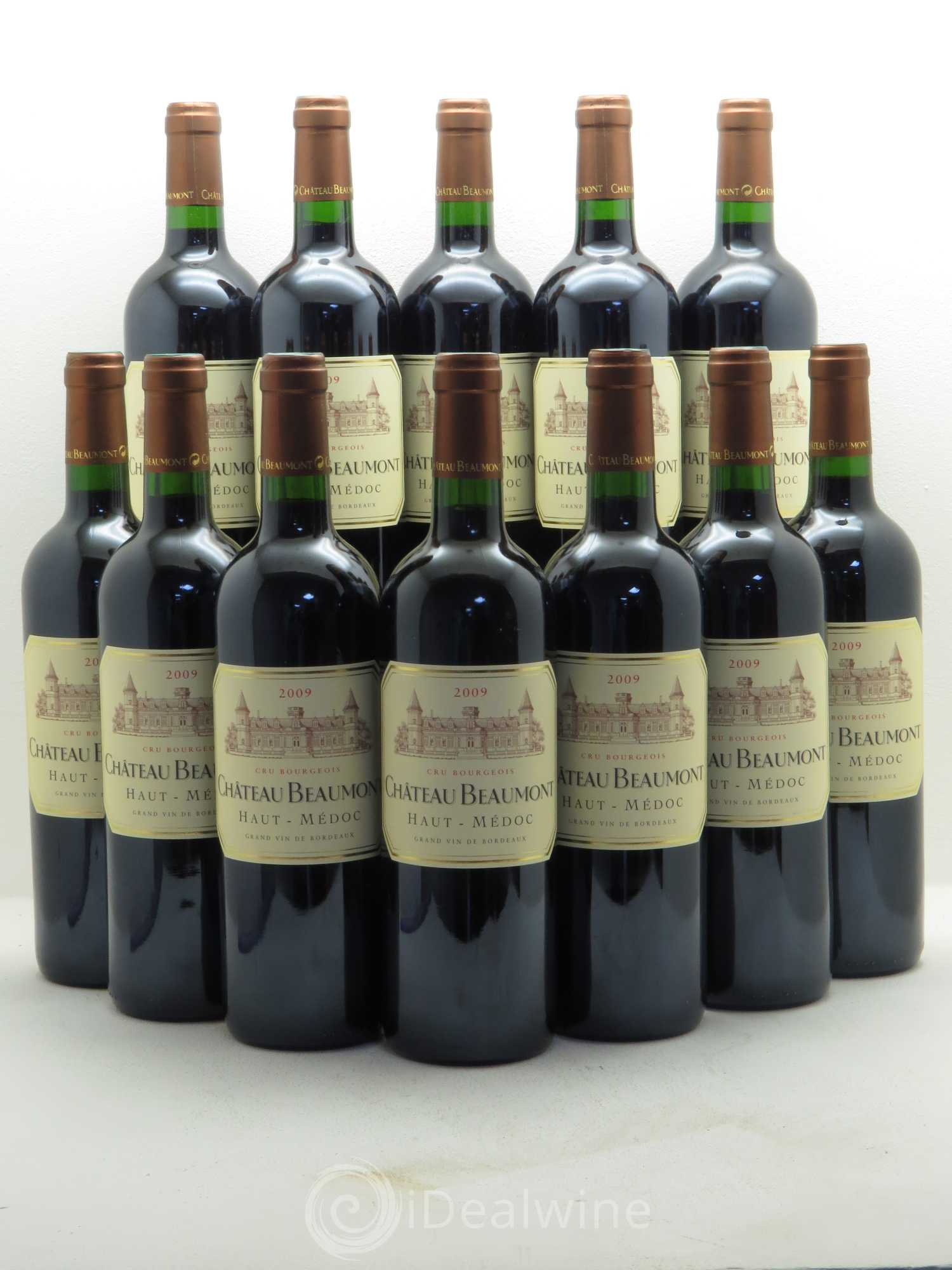 Château Beaumont Cru Bourgeois 2009 - Lot de 12 bouteilles - 0