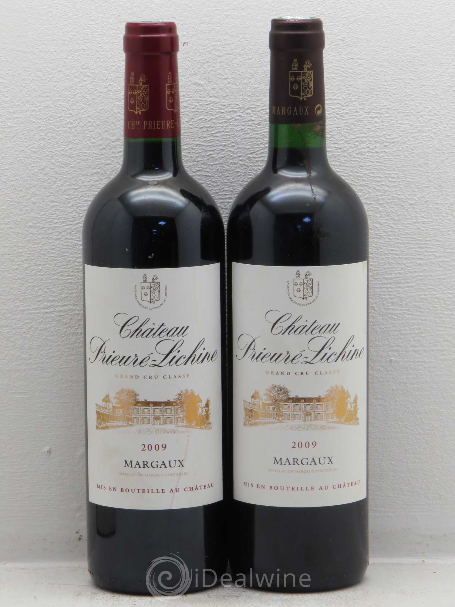 Château Prieuré Lichine 4ème Grand Cru Classé 2009 - Lot de 2 bouteilles - 0