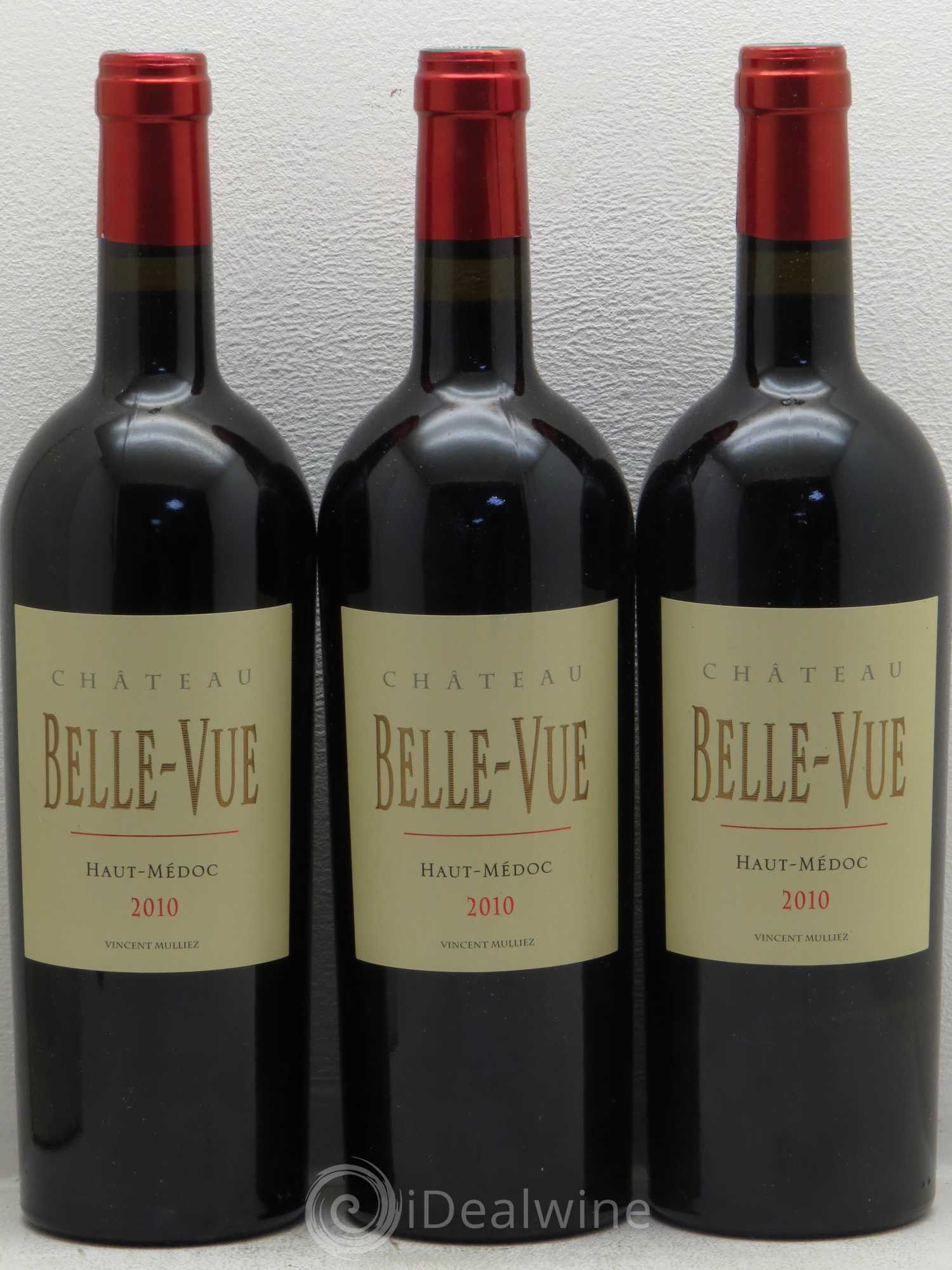 Château Belle-Vue 2010 - Lot de 3 bouteilles - 0