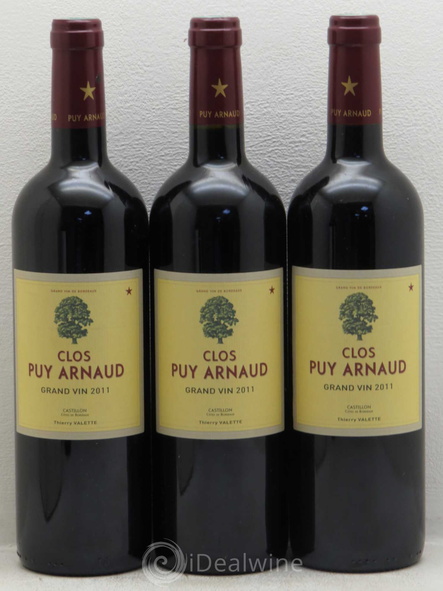 Clos Puy Arnaud 2011 - Lot de 5 bouteilles - 1