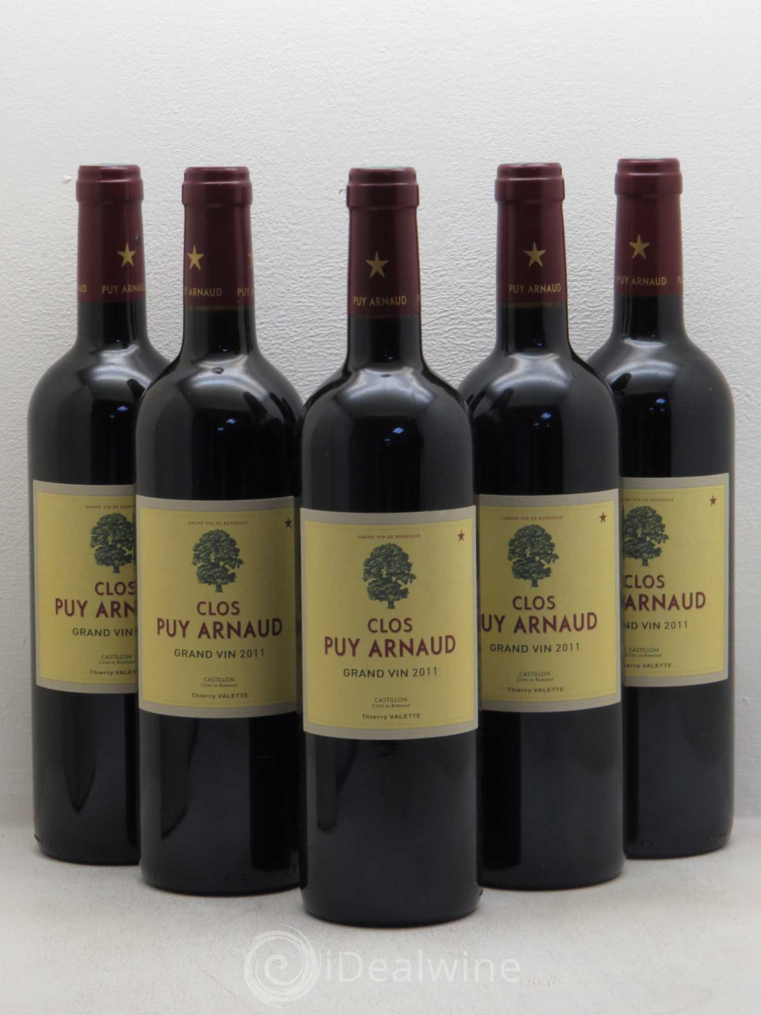 Clos Puy Arnaud 2011 - Lot de 5 bouteilles - 0