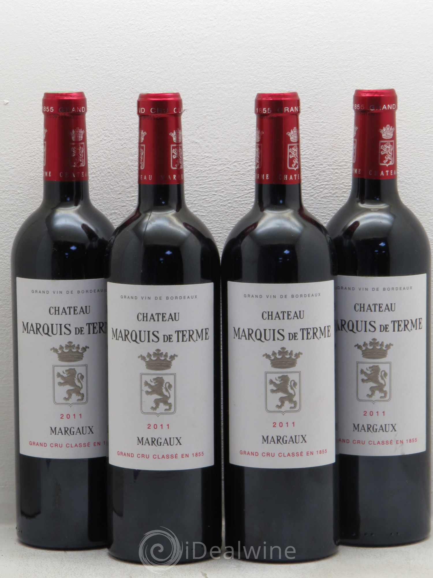 Château Marquis de Terme 4ème Grand Cru Classé 2011 - Lot de 8 bouteilles - 2