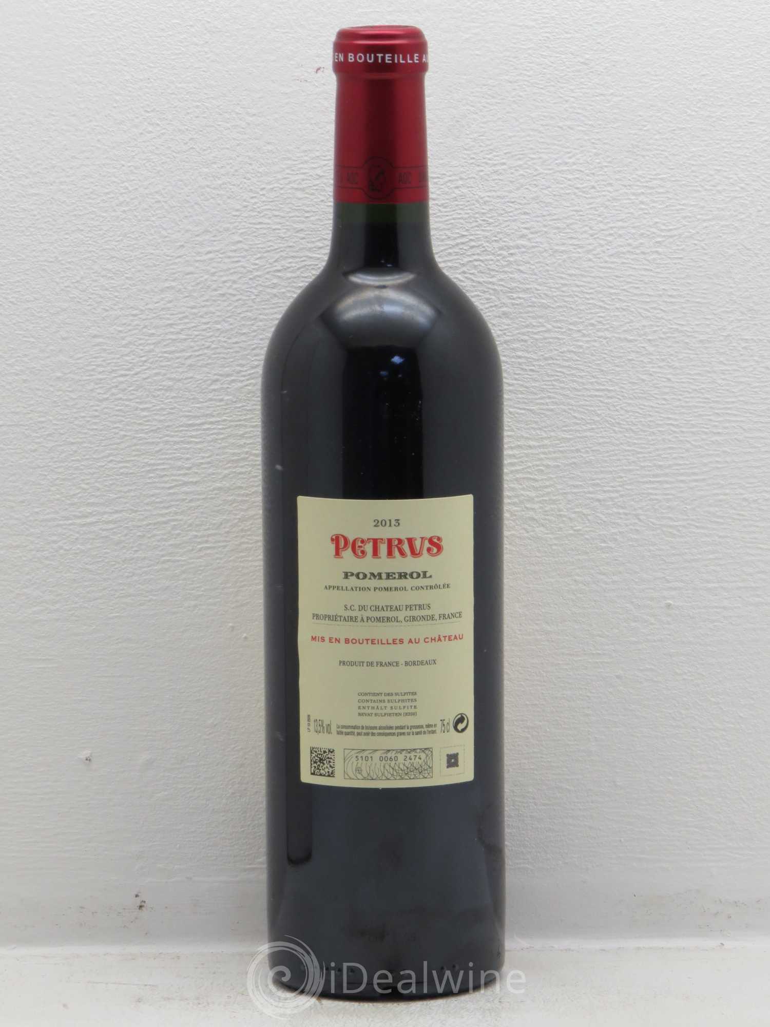 Petrus 2013 - Lot de 1 bouteille - 1
