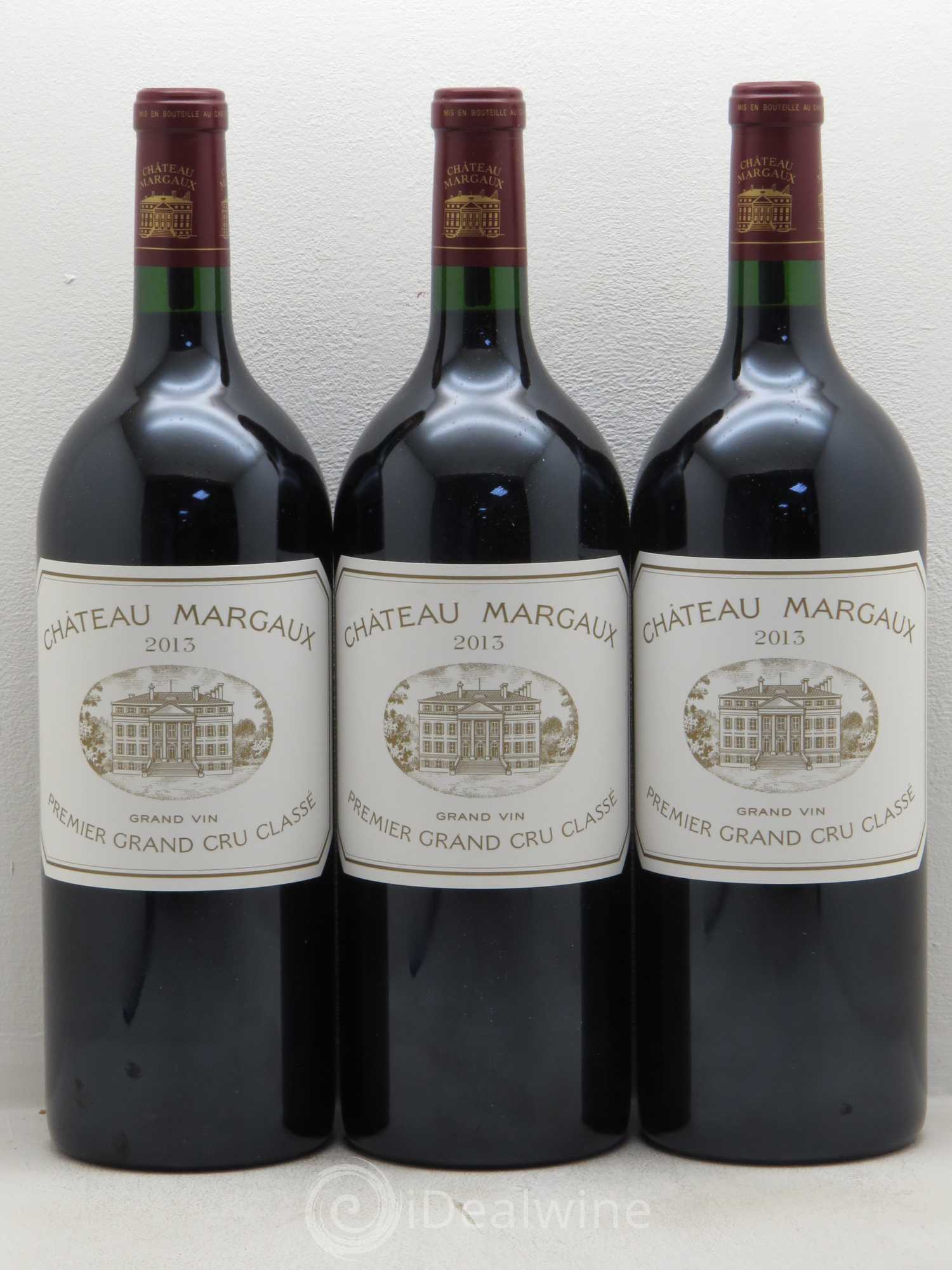 Château Margaux 1er Grand Cru Classé 2013 - Lot de 3 magnums - 0