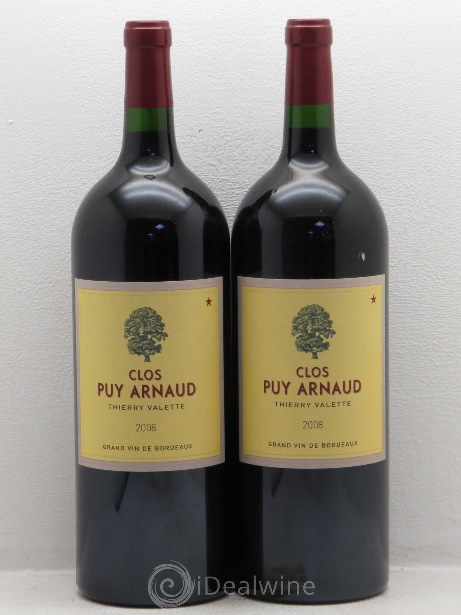 Clos Puy Arnaud 2008 - Lot de 2 magnums - 0
