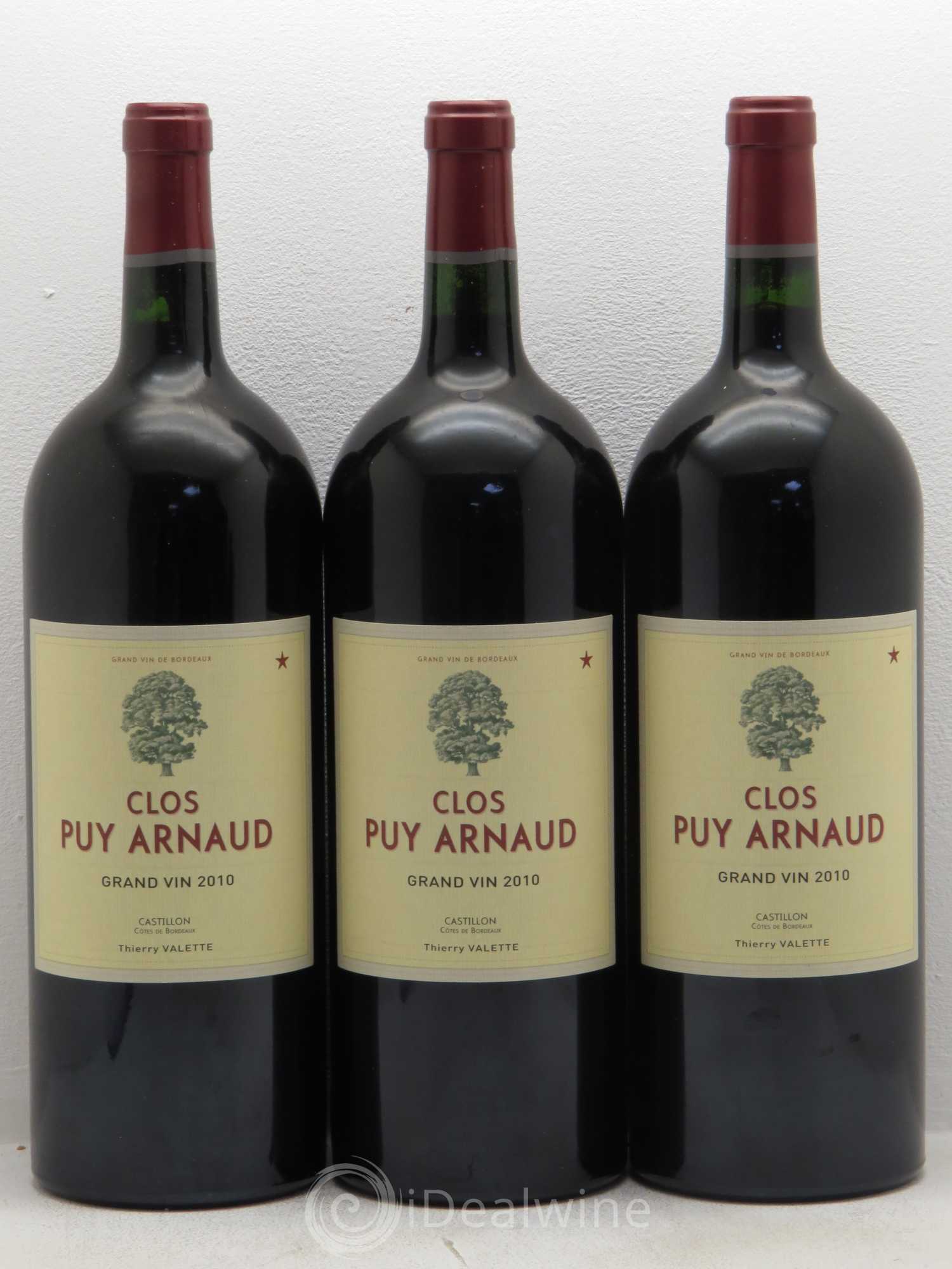 Clos Puy Arnaud 2010 - Lot de 3 magnums - 0