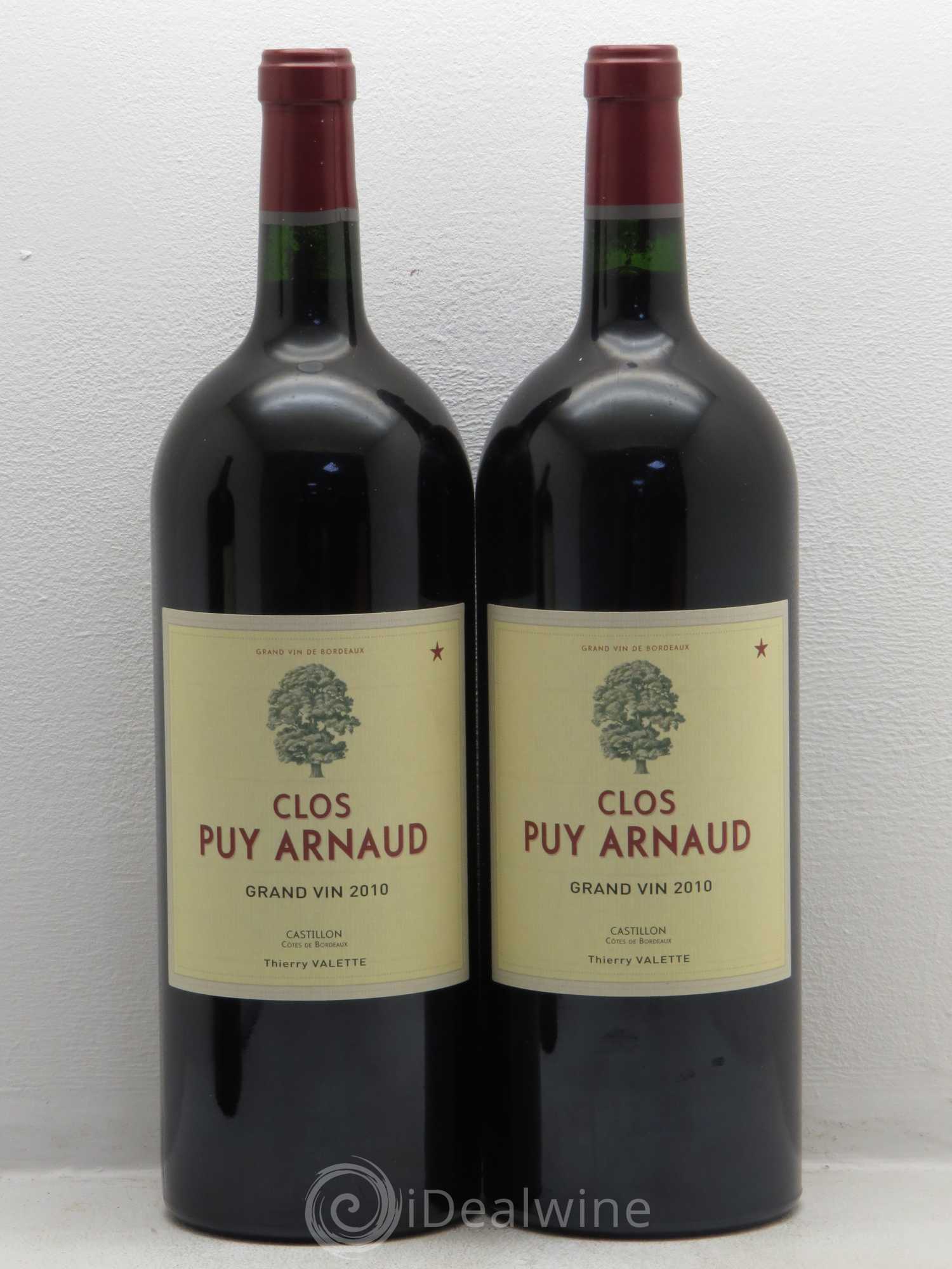 Clos Puy Arnaud (sans prix de réserve) 2010 - Lot de 2 magnums - 0
