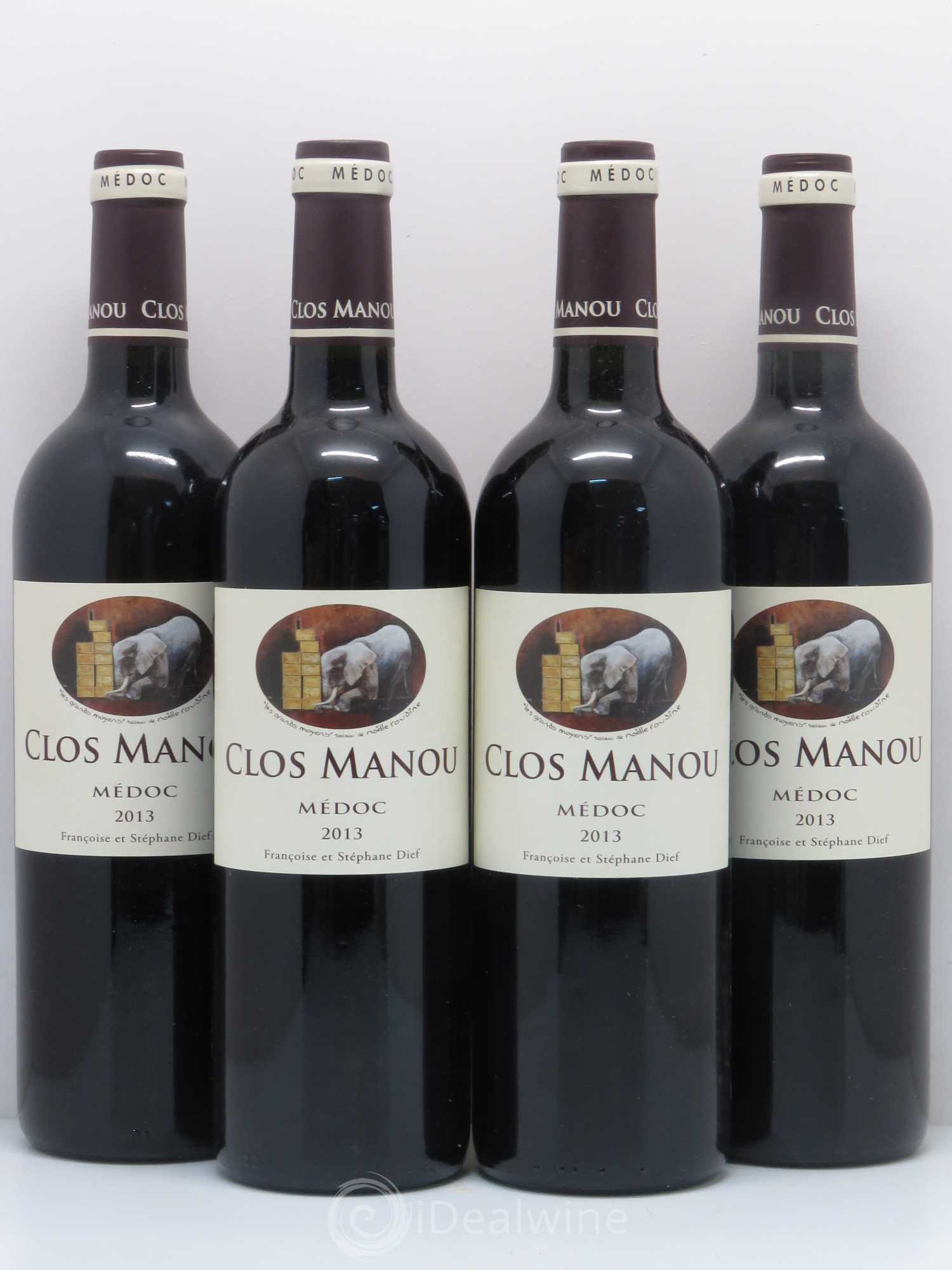 Clos Manou 2013 - Lot de 4 bouteilles - 0