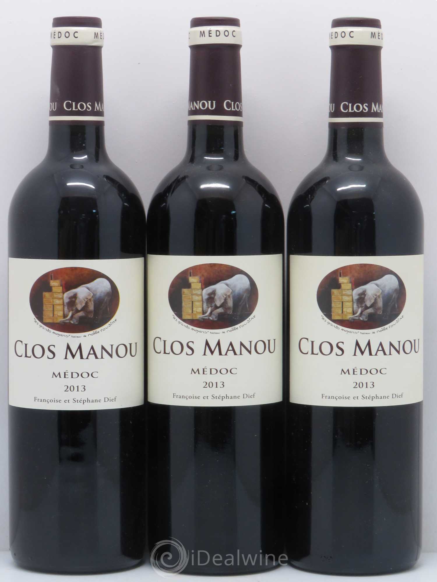 Clos Manou 2013 - Lot de 3 bouteilles - 0