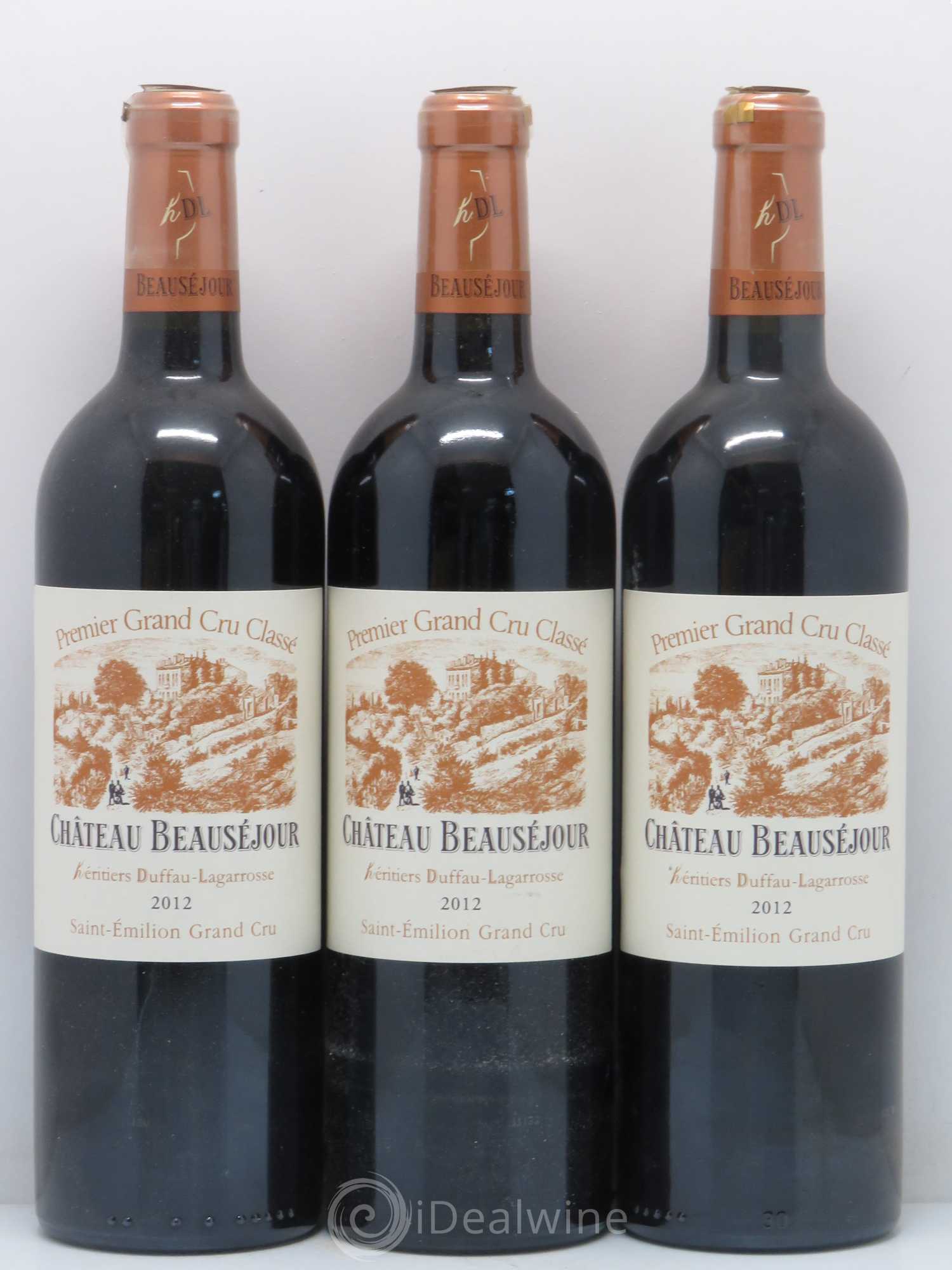 Château Beauséjour (Duffau-Lagarrosse) 1er Grand Cru Classé B 2012 - Lot de 6 bouteilles - 2