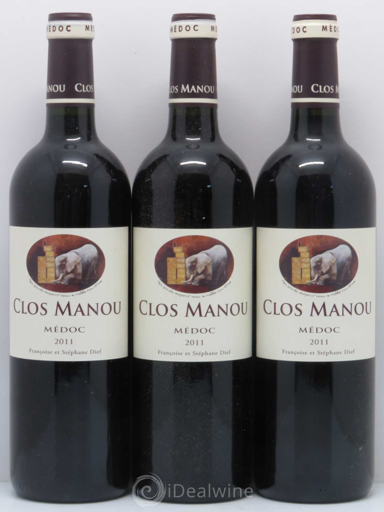 Clos Manou 2011 - Lot de 6 bouteilles - 2