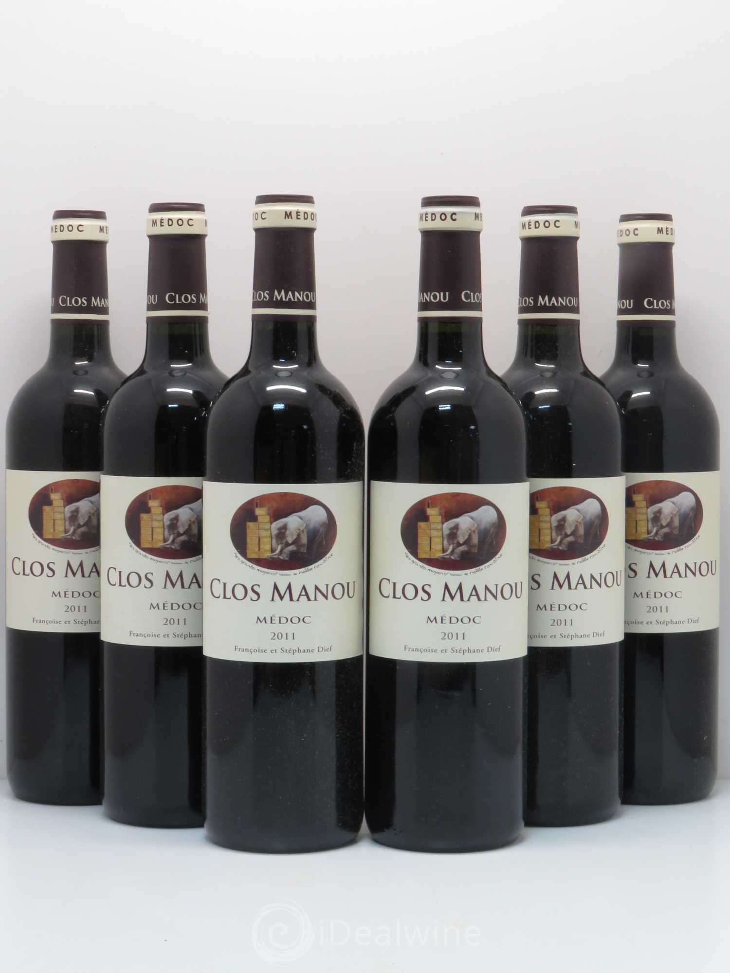 Clos Manou 2011 - Lot de 6 bouteilles - 0