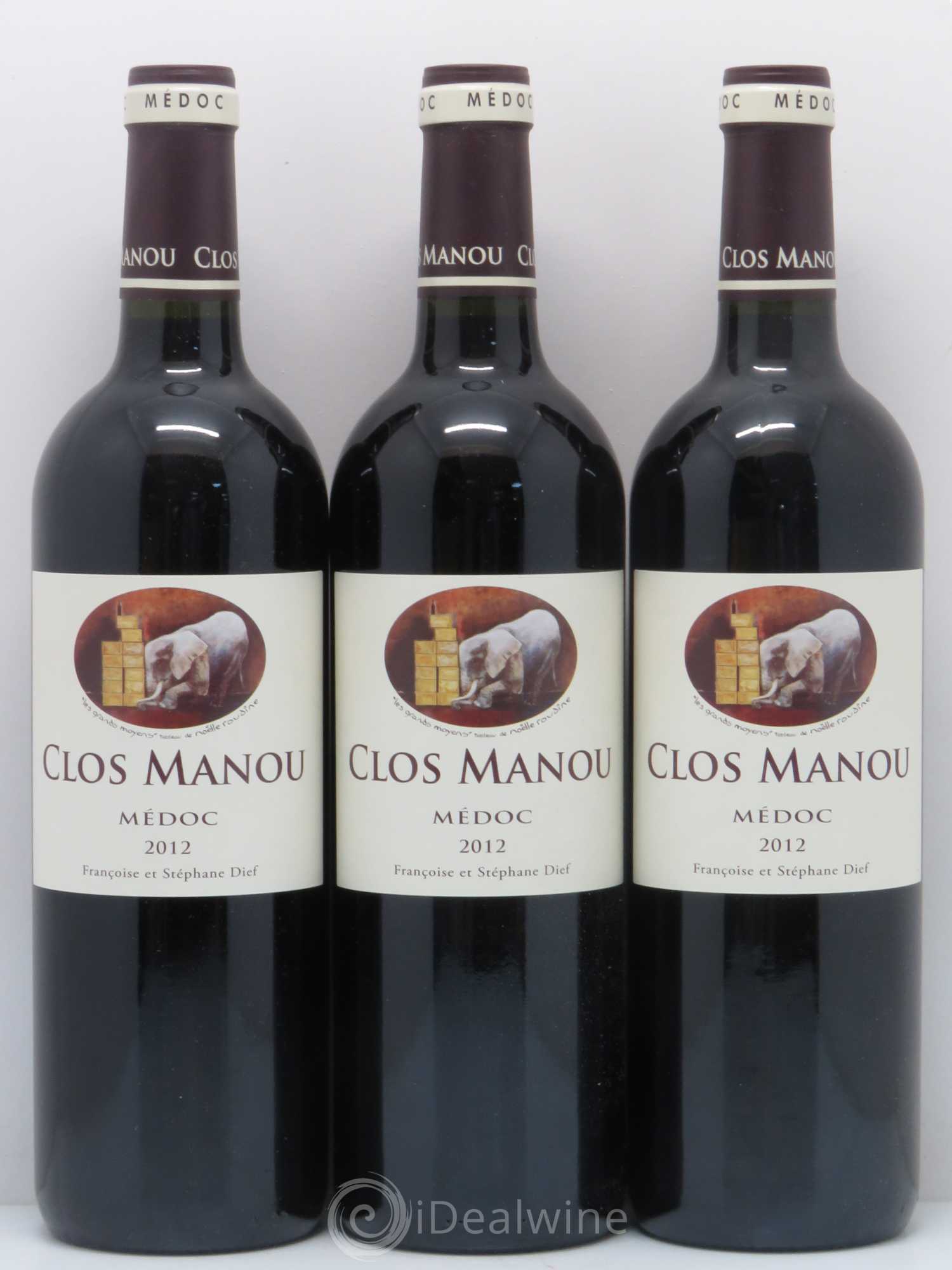 Clos Manou 2012 - Lot de 6 bouteilles - 2