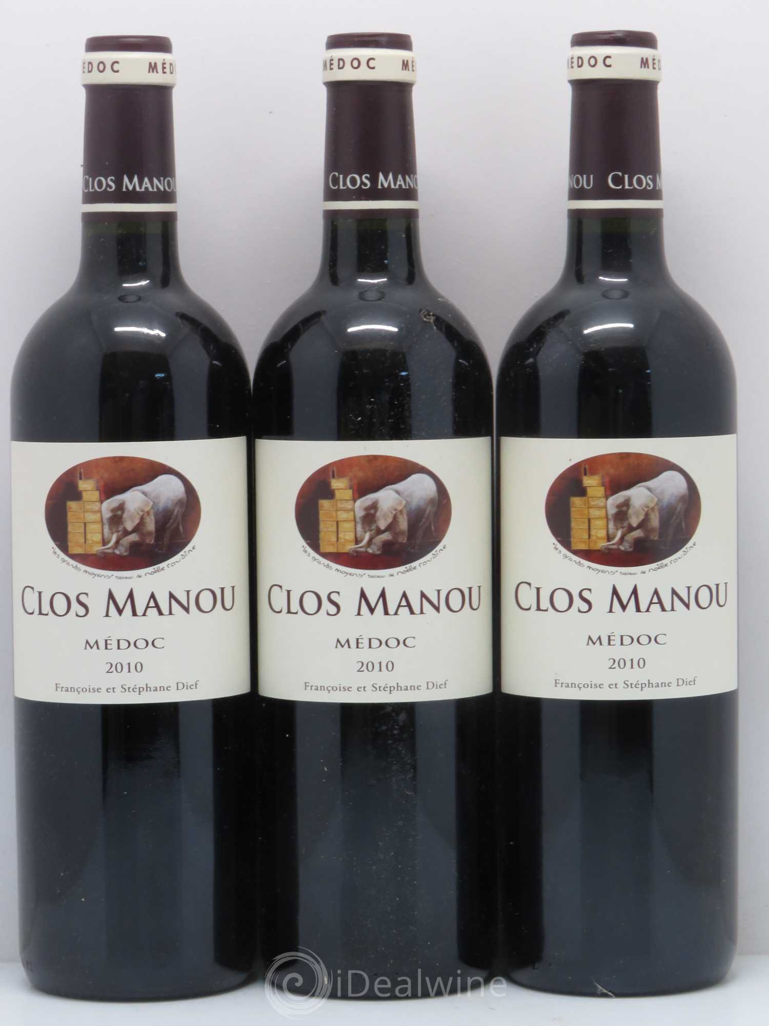 Clos Manou 2010 - Lot de 6 bouteilles - 2