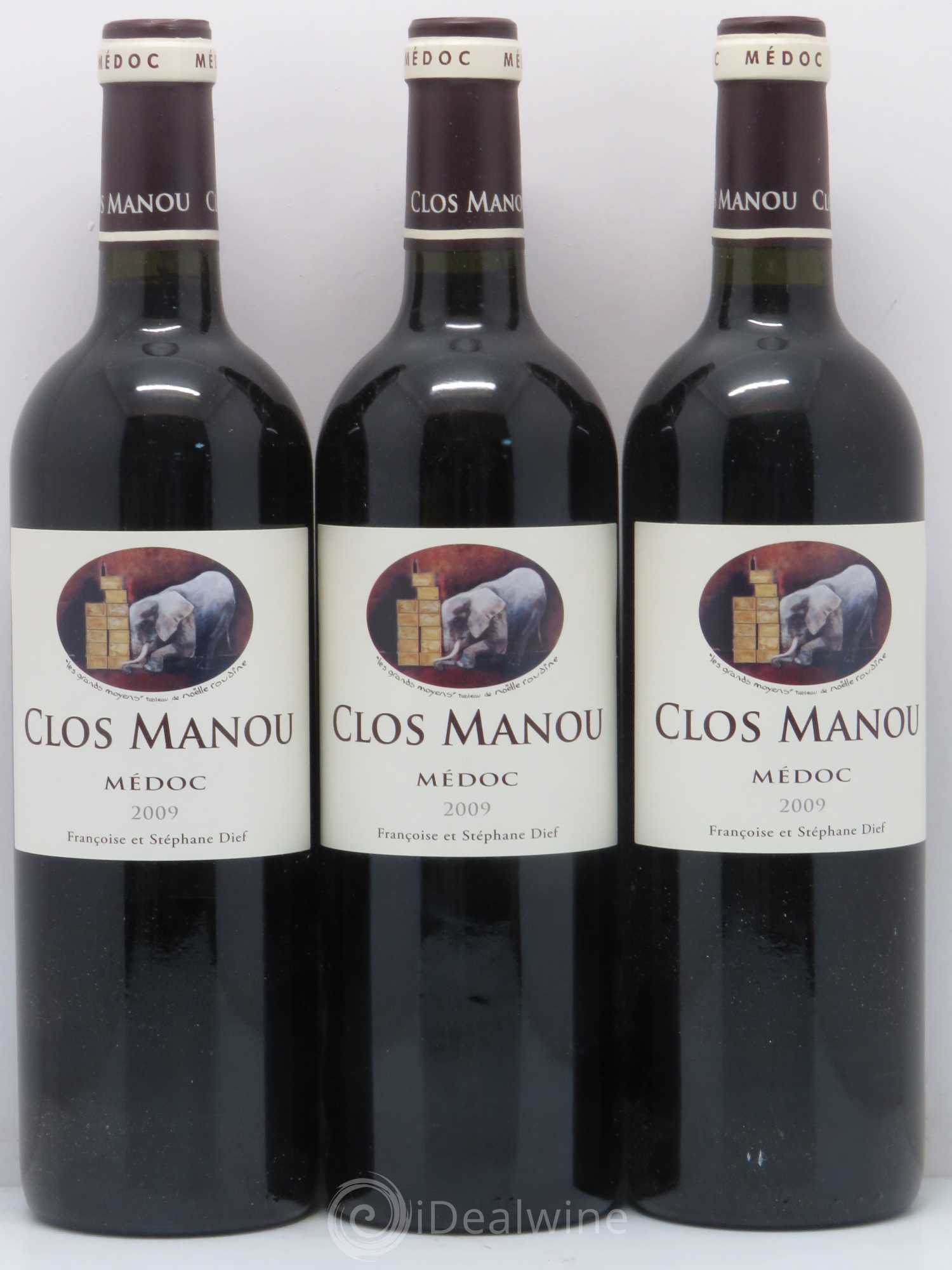 Clos Manou 2009 - Lot de 6 bouteilles - 2