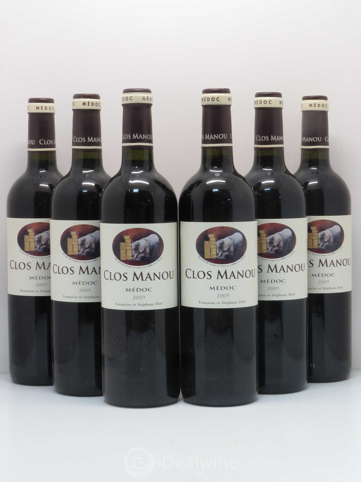 Clos Manou 2009 - Lot de 6 bouteilles - 0