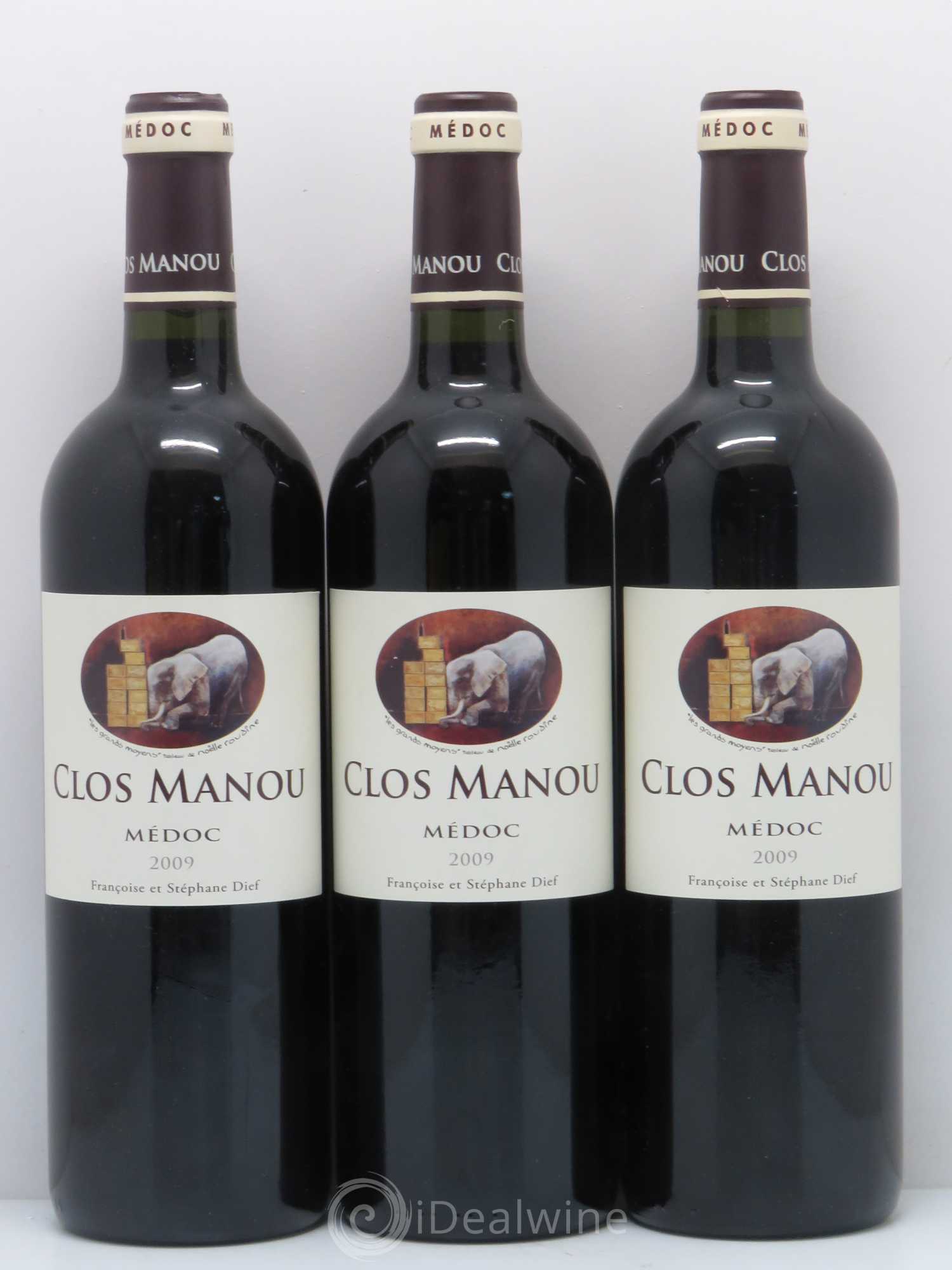 Clos Manou 2009 - Lot de 12 bouteilles - 1