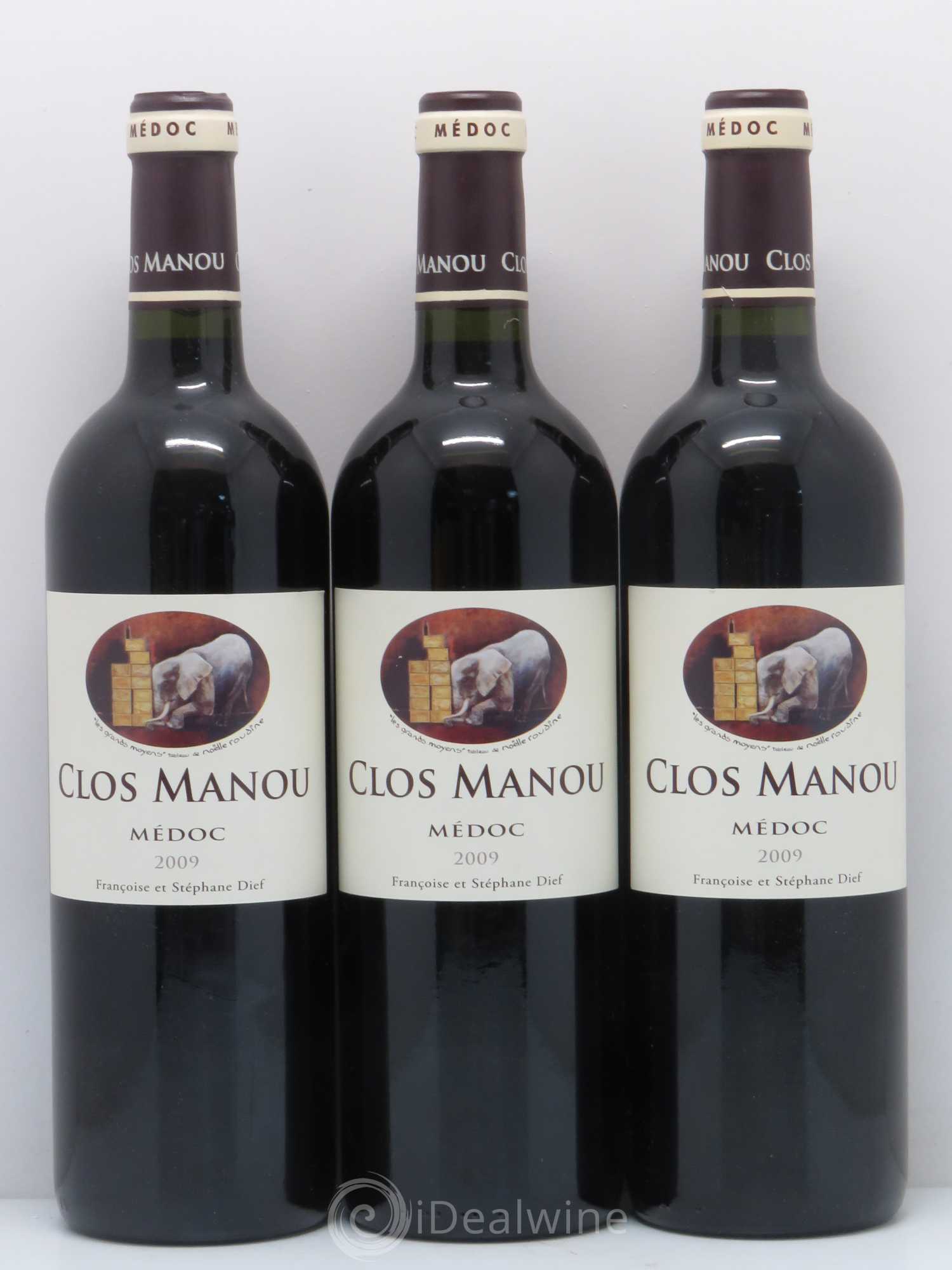 Clos Manou 2009 - Lot de 12 bouteilles - 2