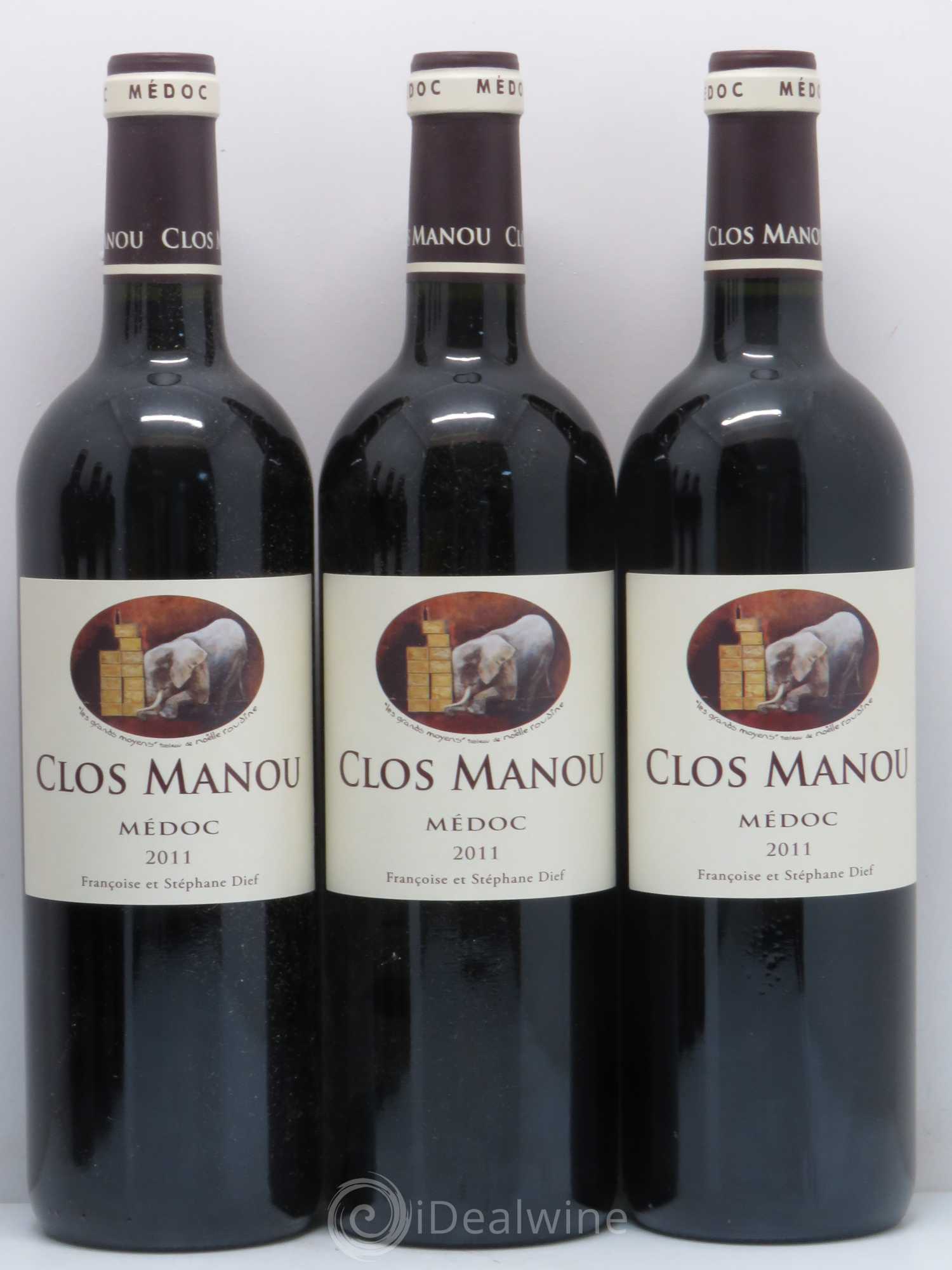 Clos Manou 2011 - Lot de 6 bouteilles - 2