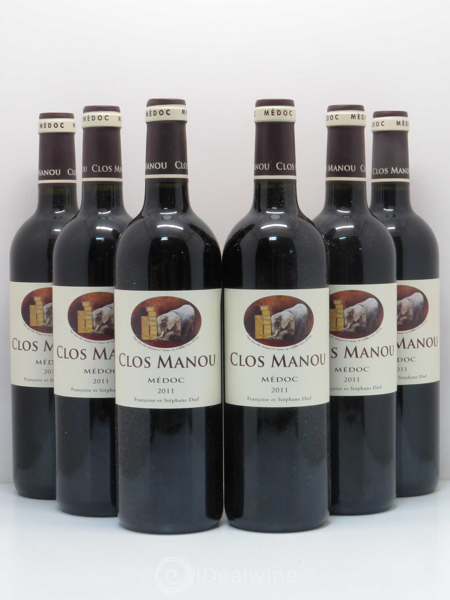 Clos Manou 2011 - Lot de 6 bouteilles - 0