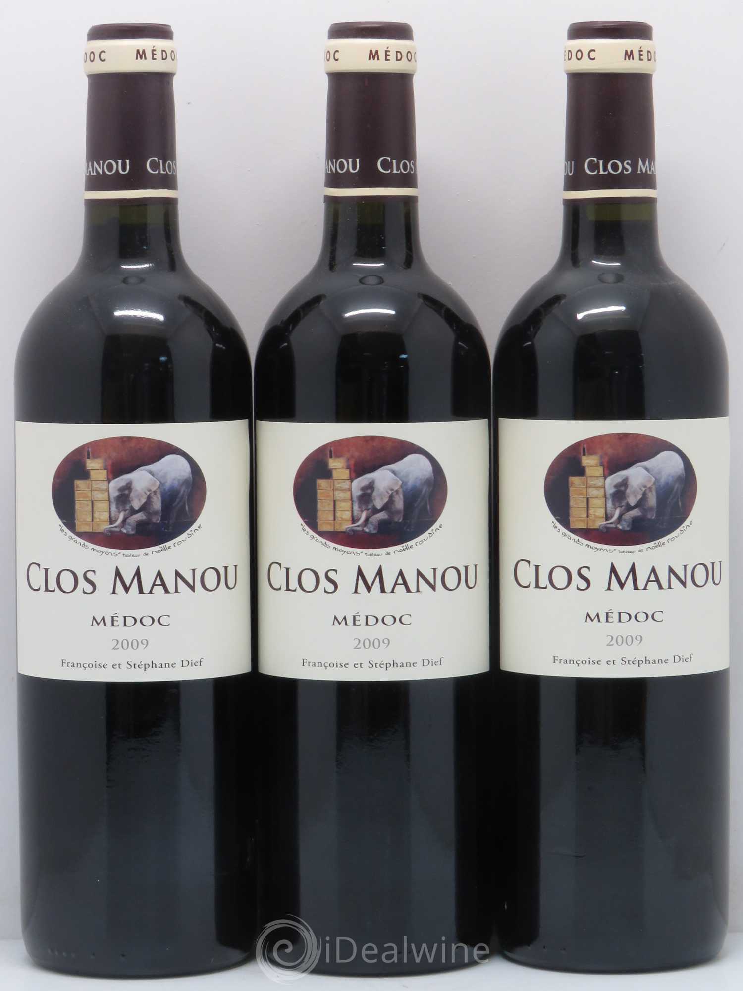 Clos Manou 2009 - Lot de 6 bouteilles - 2