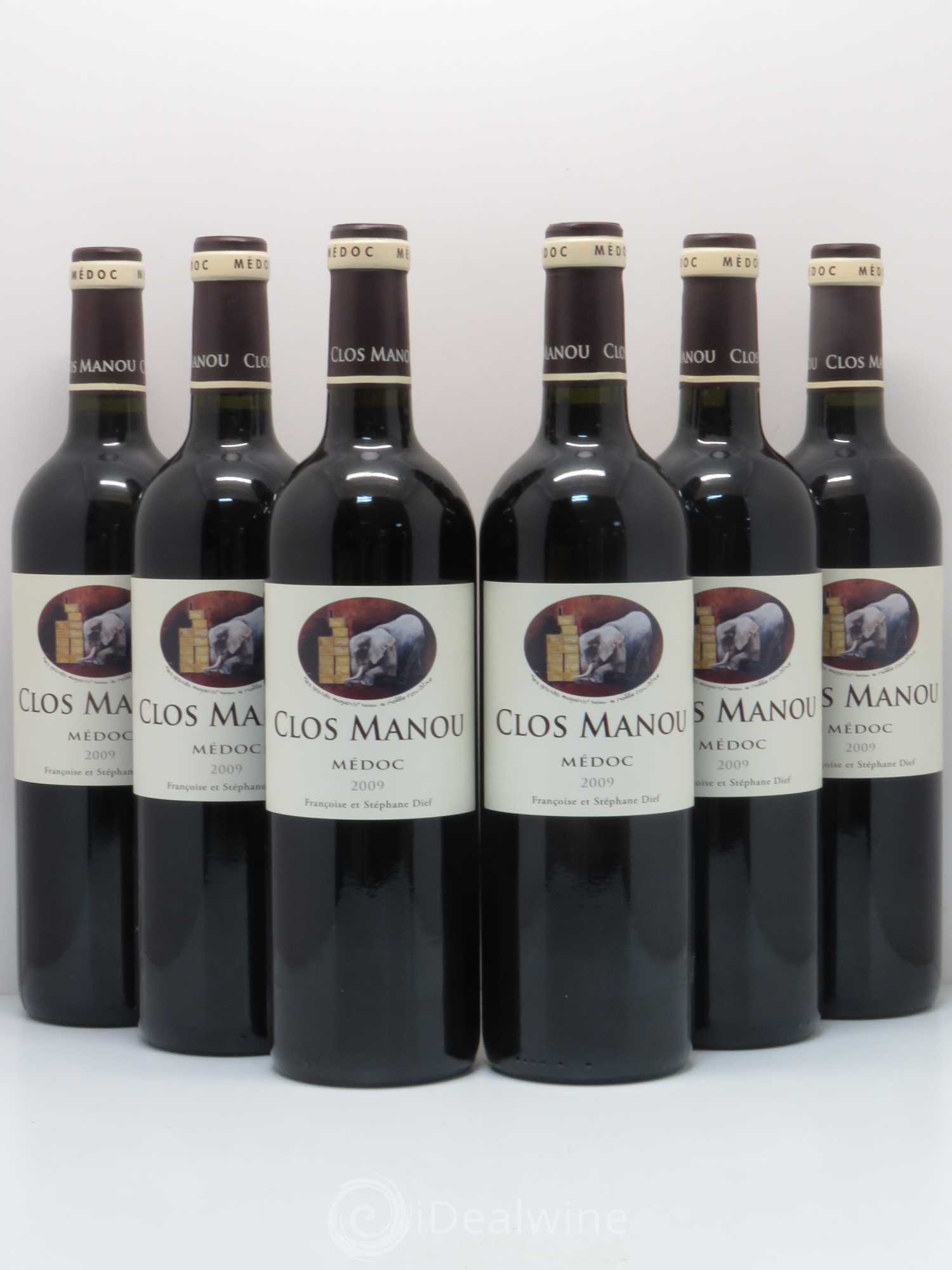 Clos Manou 2009 - Lot de 6 bouteilles - 0