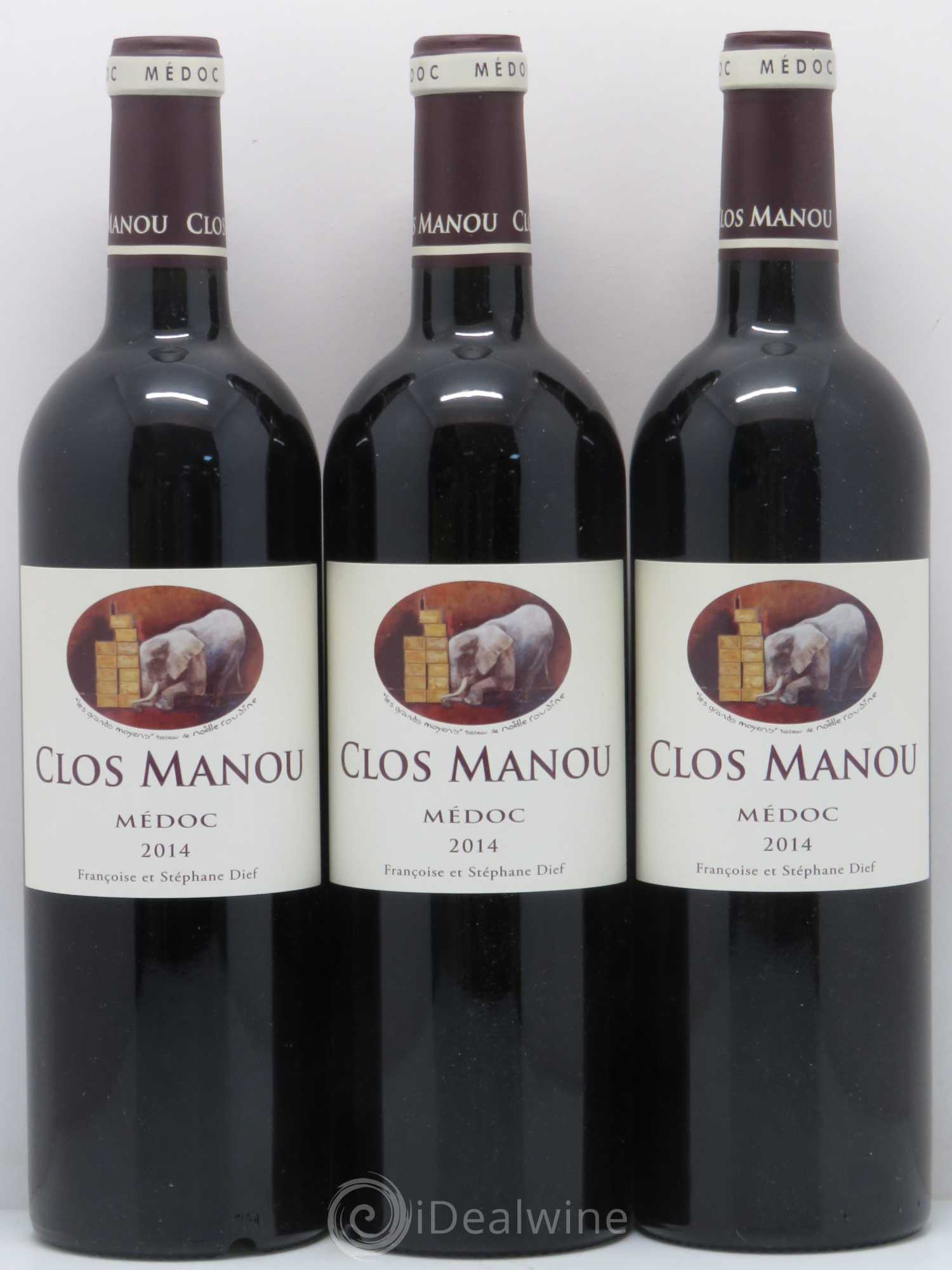 Clos Manou 2014 - Lot de 6 bouteilles - 2