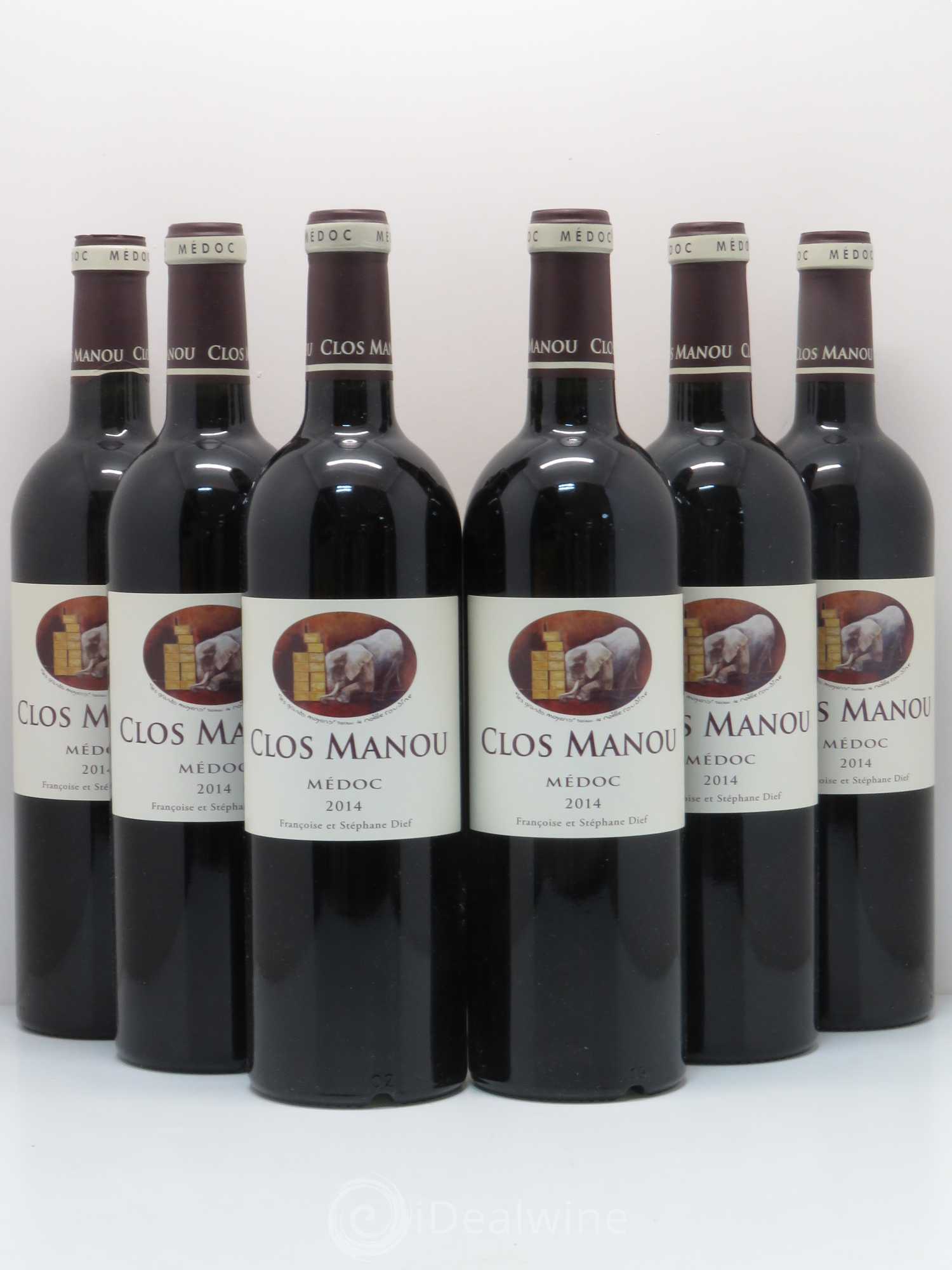 Clos Manou 2014 - Lot de 6 bouteilles - 0