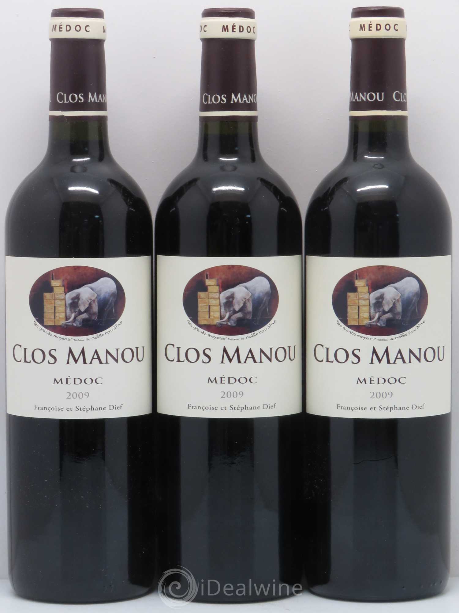Clos Manou 2009 - Lot de 6 bouteilles - 2
