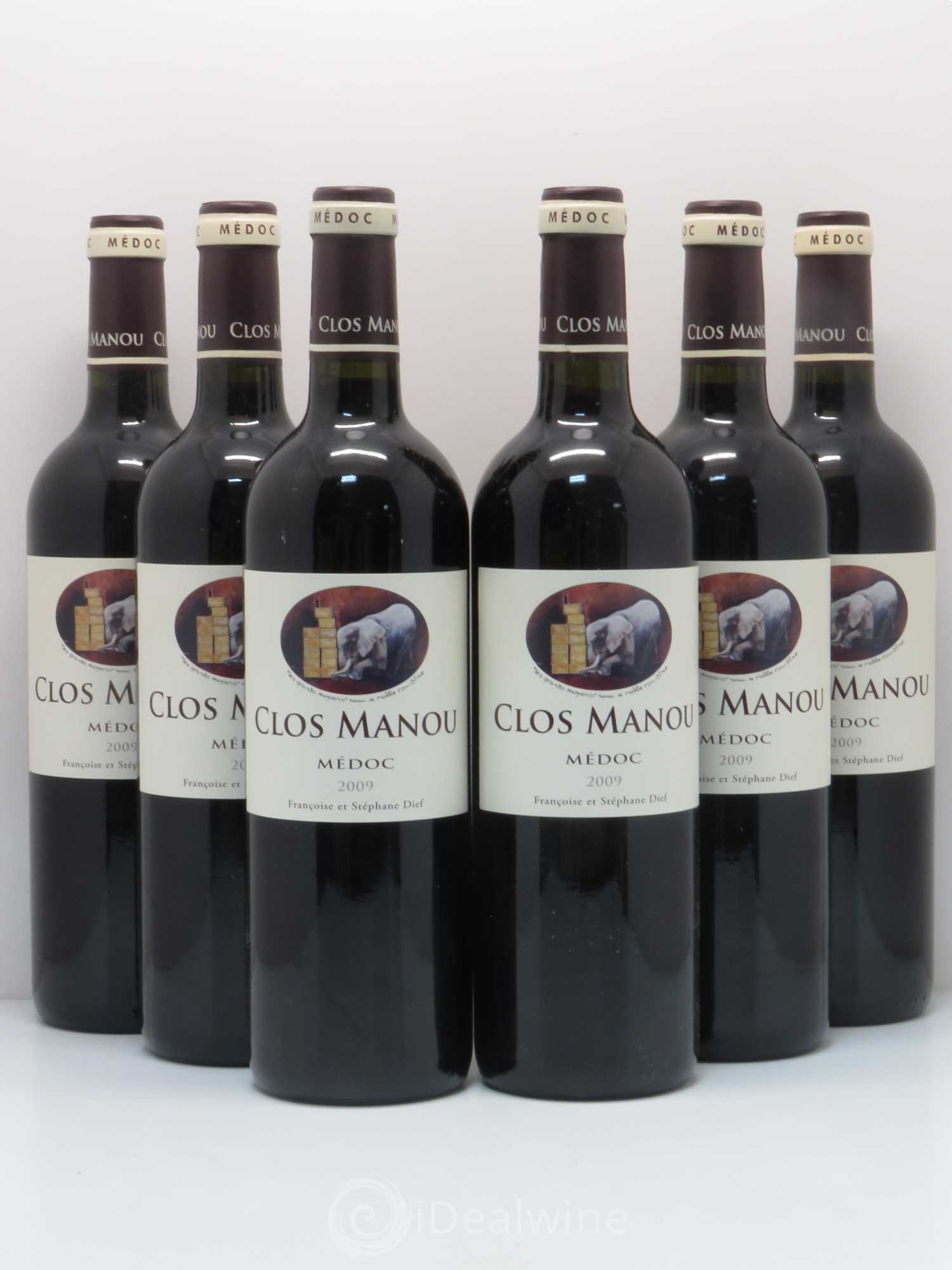 Clos Manou 2009 - Lot de 6 bouteilles - 0
