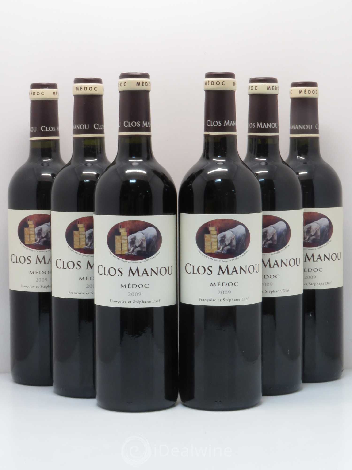 Clos Manou 2009 - Lot de 6 bouteilles - 0