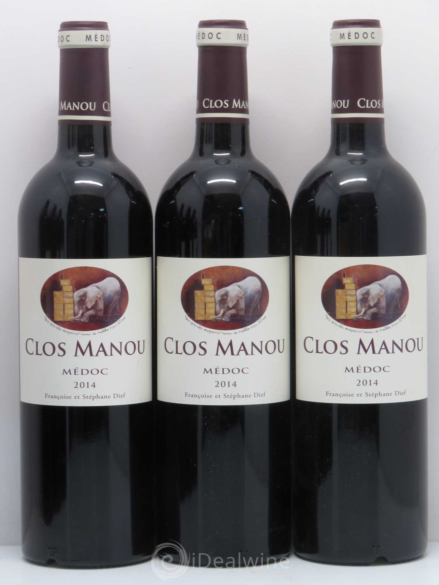 Clos Manou 2014 - Lot de 6 bouteilles - 2
