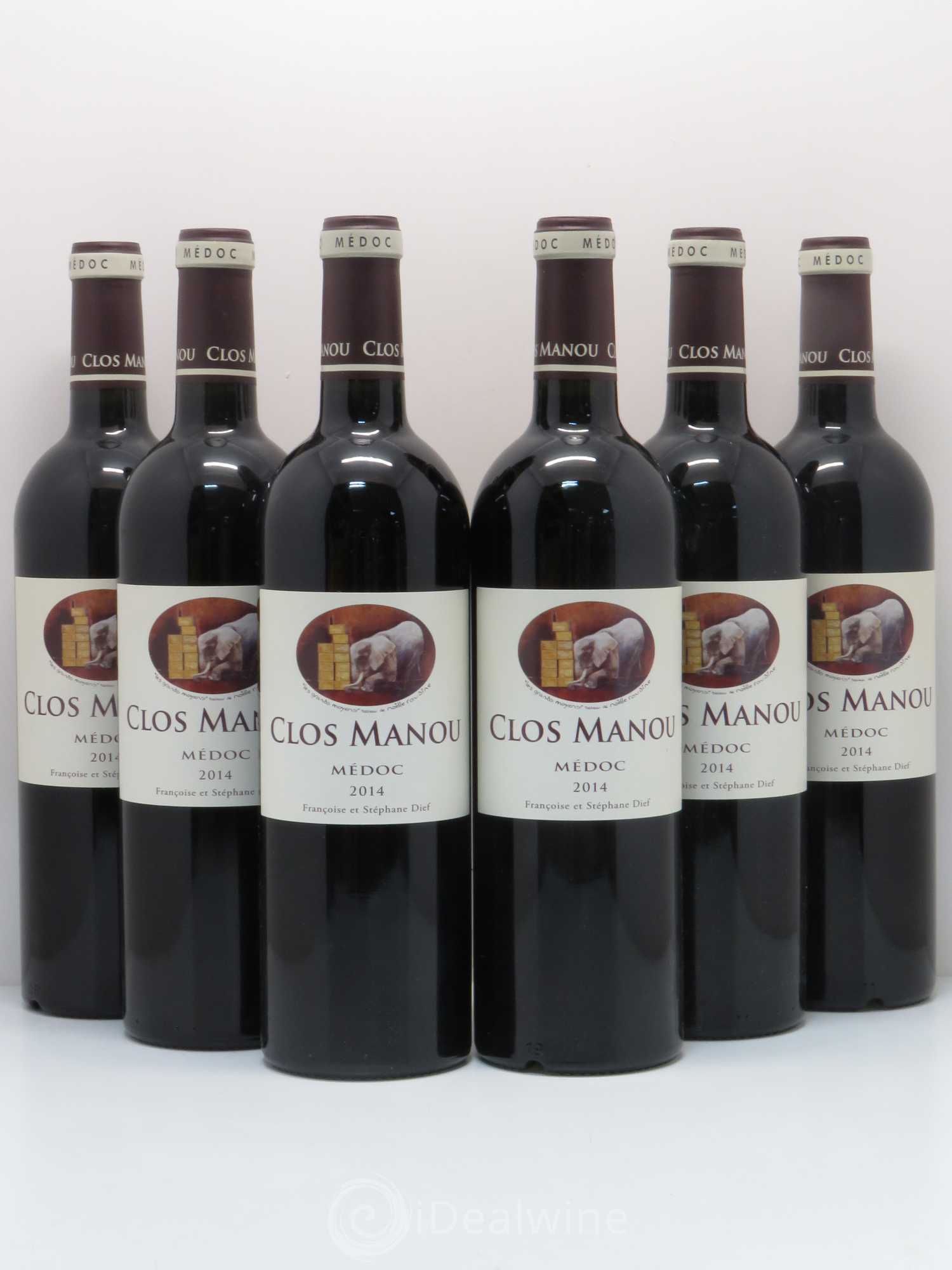 Clos Manou 2014 - Lot de 6 bouteilles - 0