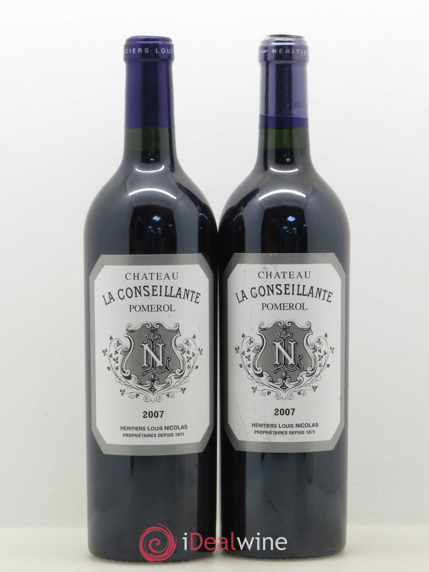 Château la Conseillante 2007 - Lot de 2 bouteilles - 0