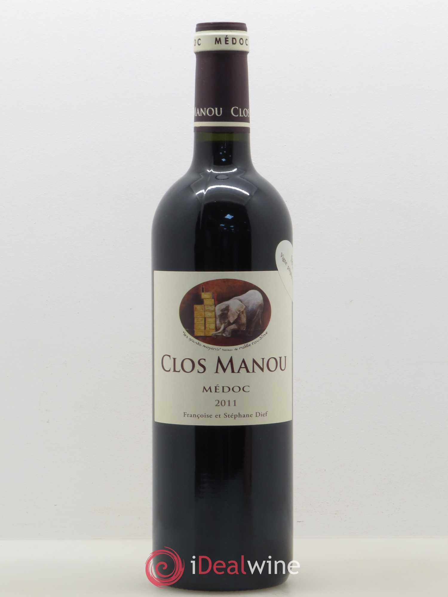 Clos Manou Vigne préphylloxérique (sans prix de réserve) (sans prix de réserve) 2011 - Posten von 1 Flasche - 0