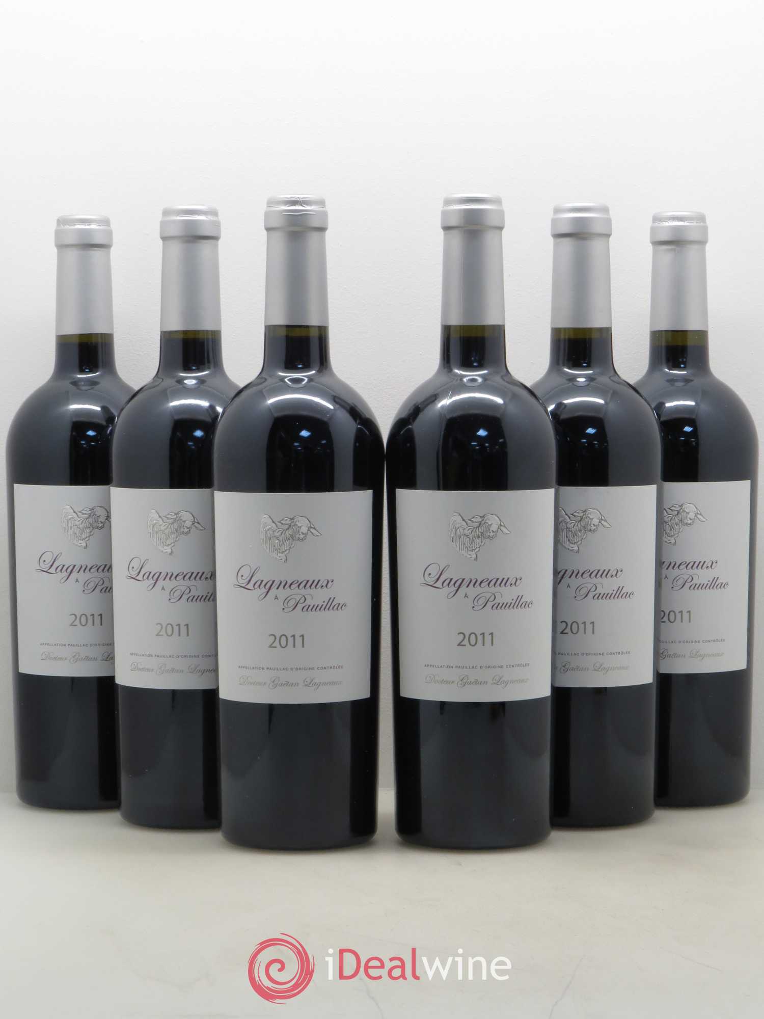 Pauillac Lagneaux 2011 - Posten von 6 Flaschen - 0