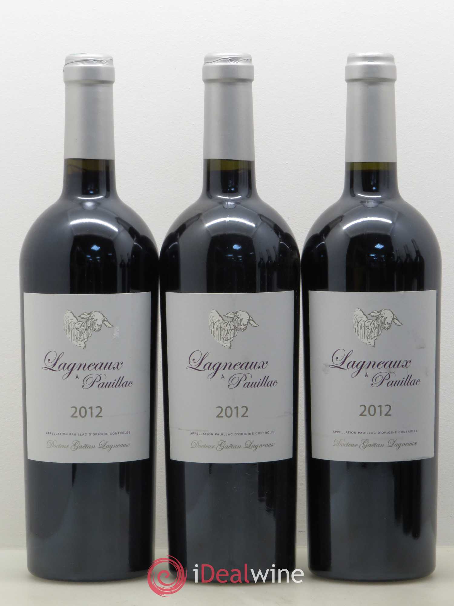 Pauillac Lagneaux 2012 - Lot of 6 bottles - 1