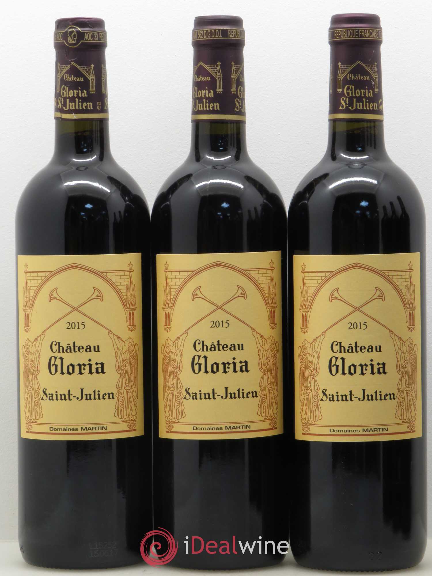 Château Gloria 2015 - Lot de 6 bouteilles - 2