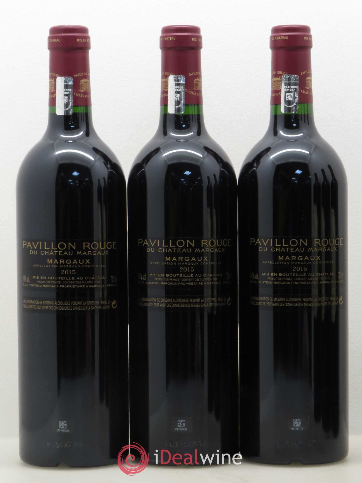 Pavillon Rouge du Château Margaux Second Vin 2015 - Lot de 6 bouteilles - 4